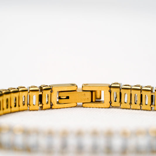 Prism Baguette Tennis Bracelet