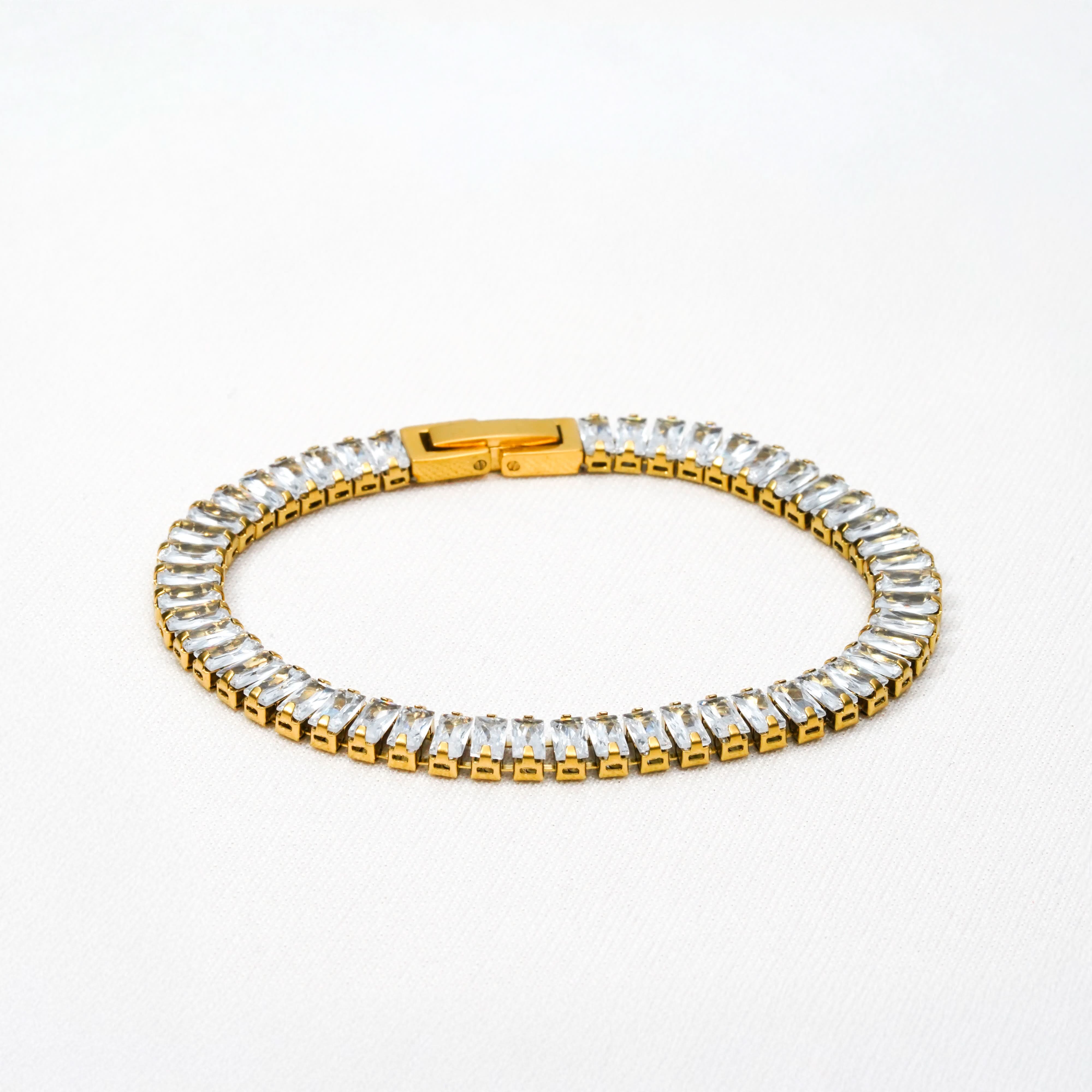 Prism Baguette Tennis Bracelet