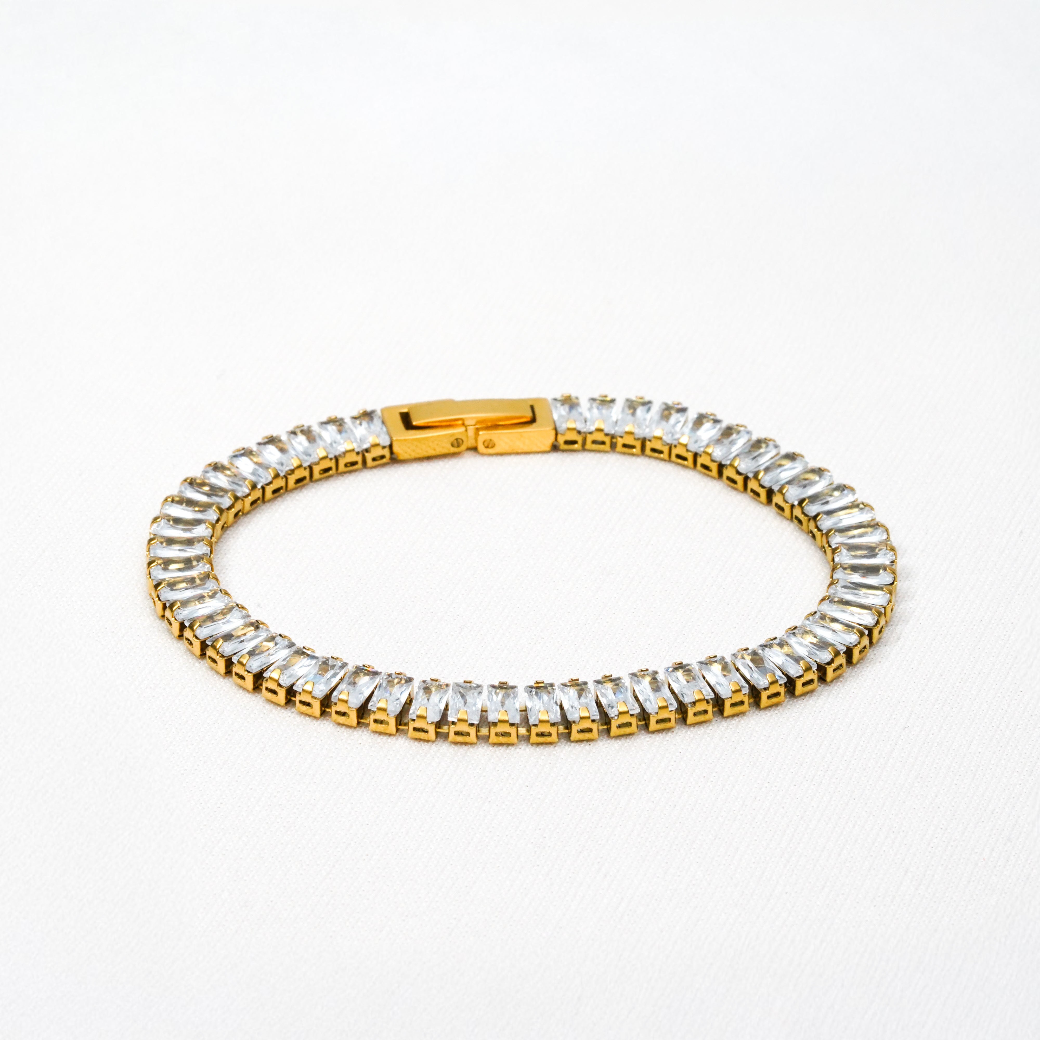 Prism Baguette Tennis Bracelet