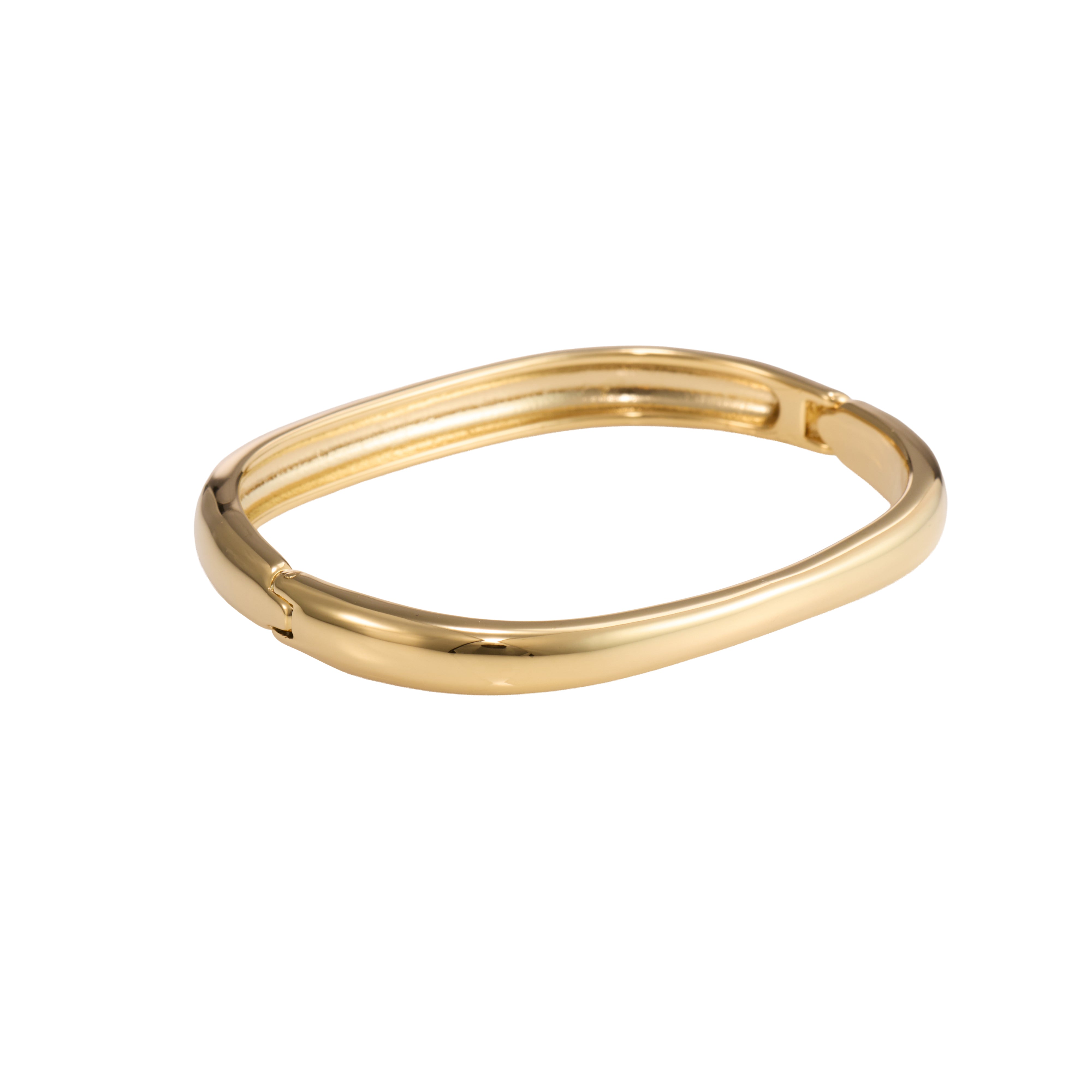 Sculpted Horizon Bangle