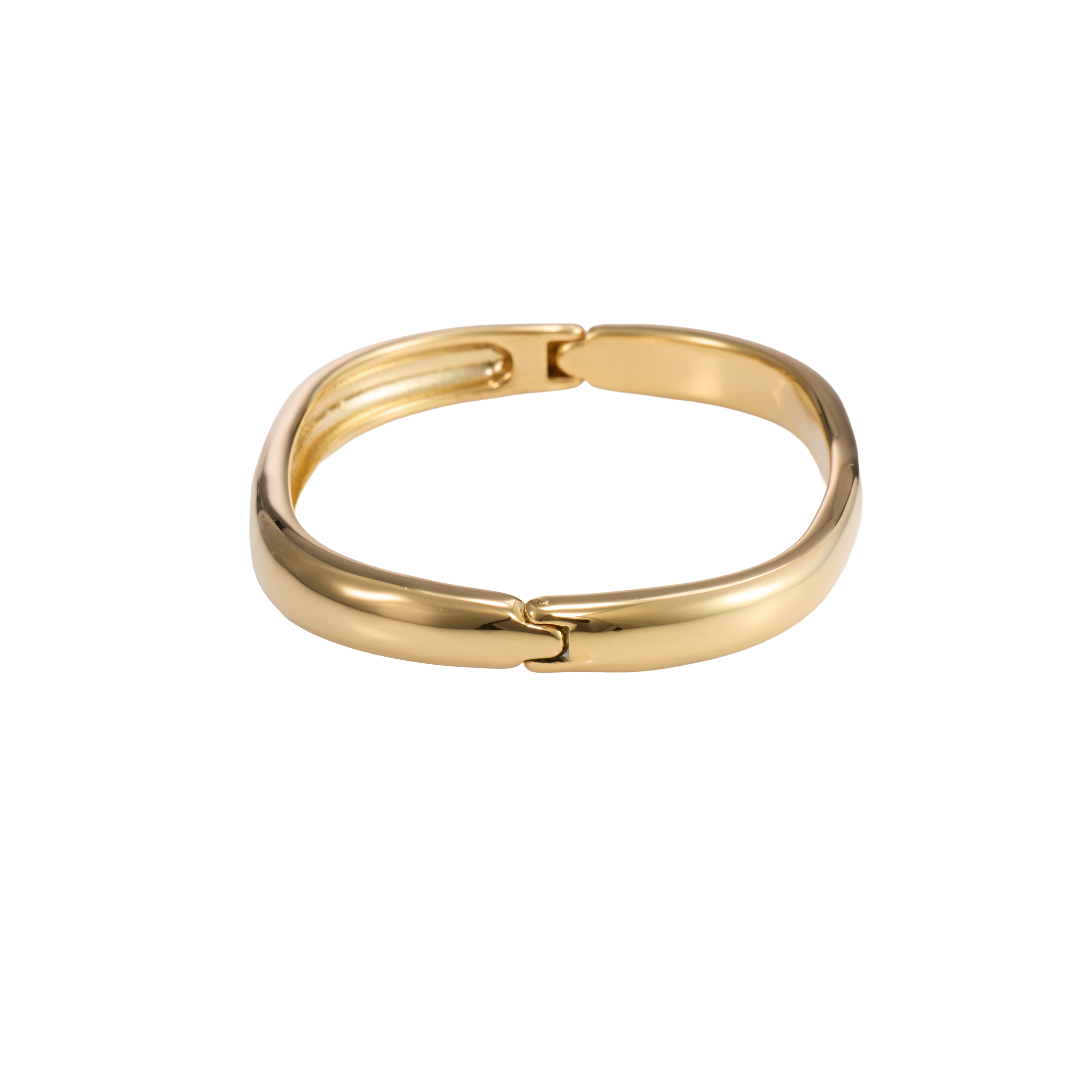 Sculpted Horizon Bangle