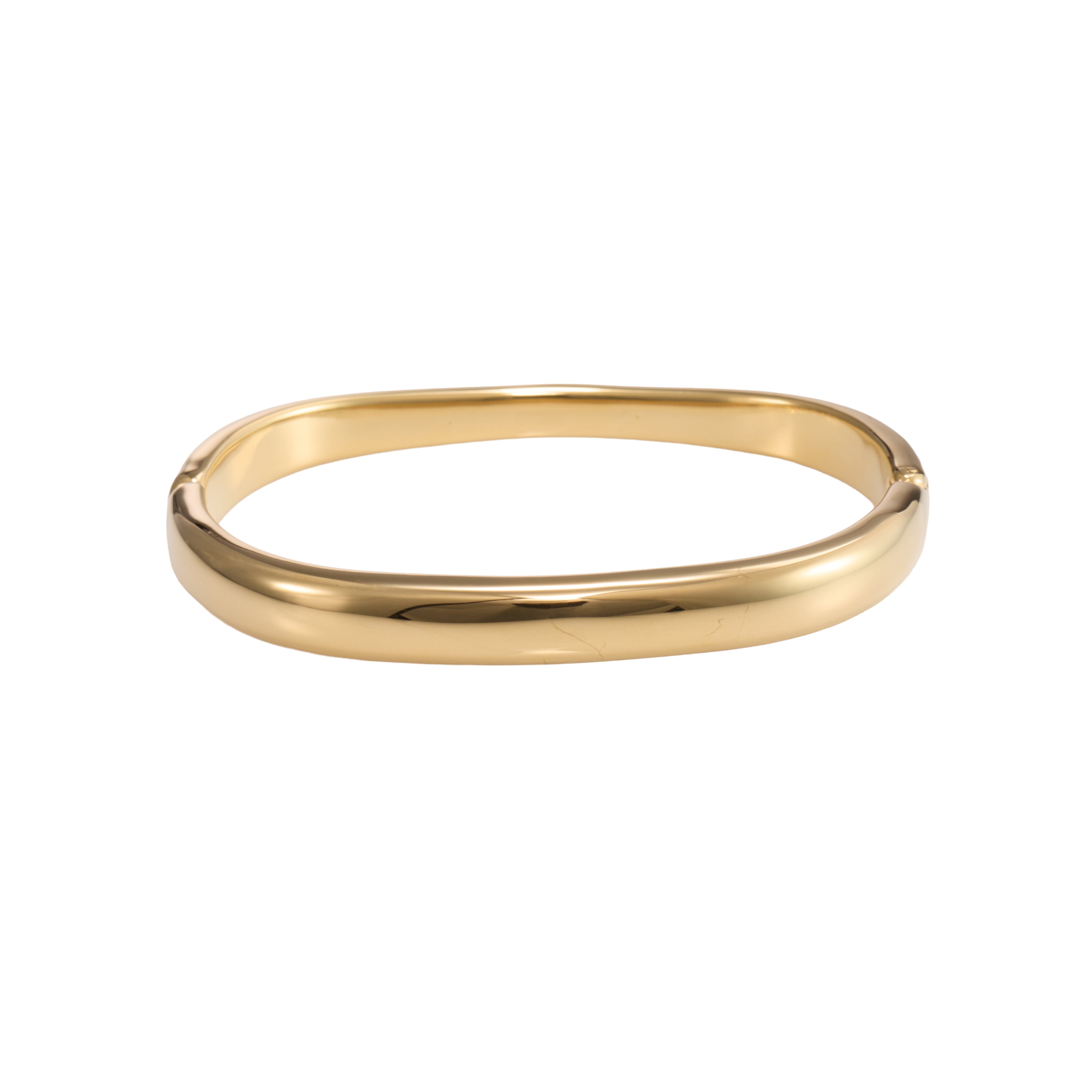 Sculpted Horizon Bangle