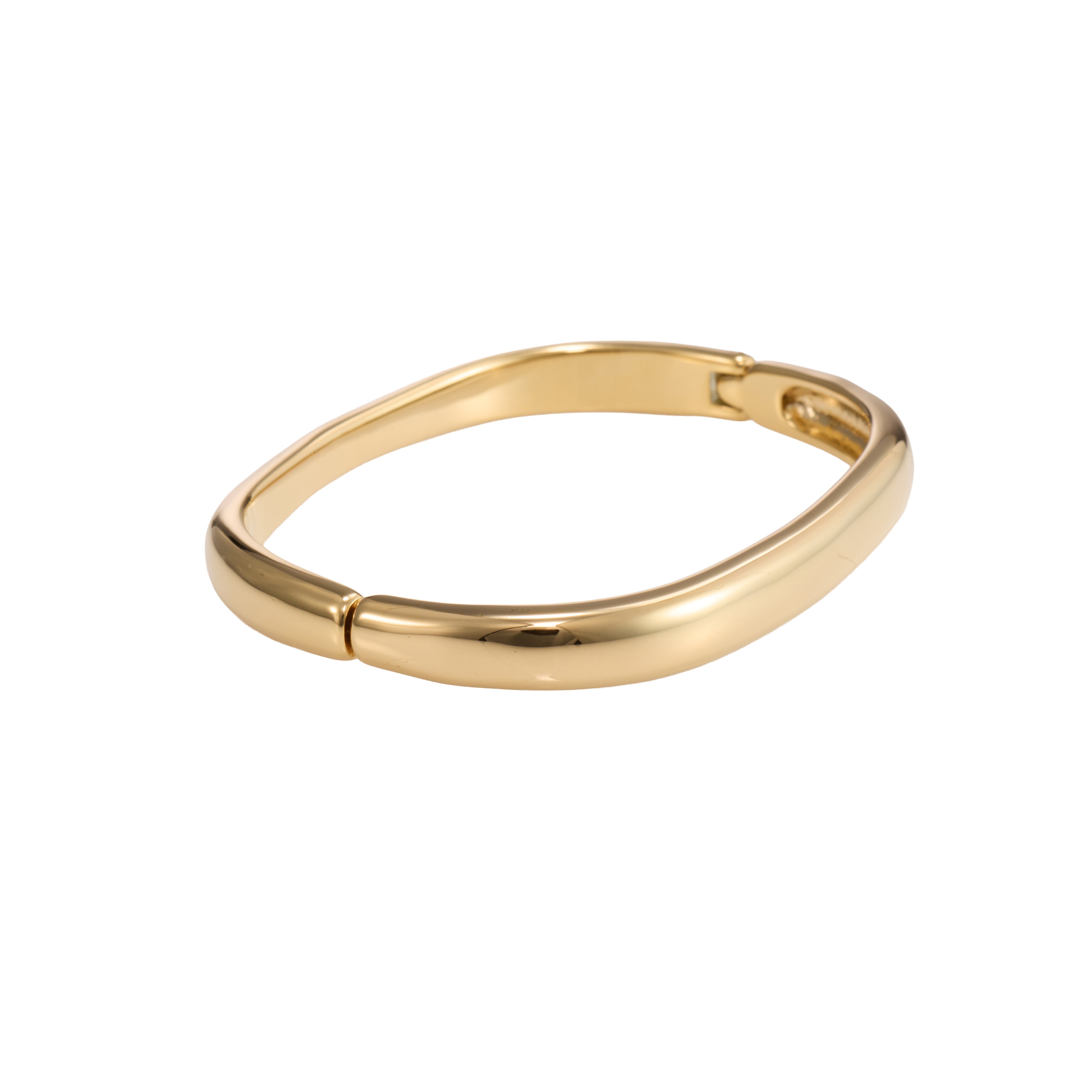 Sculpted Horizon Bangle