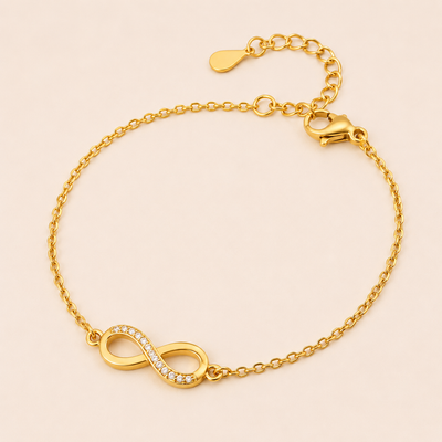 Infinity Love Gold Bracelet
