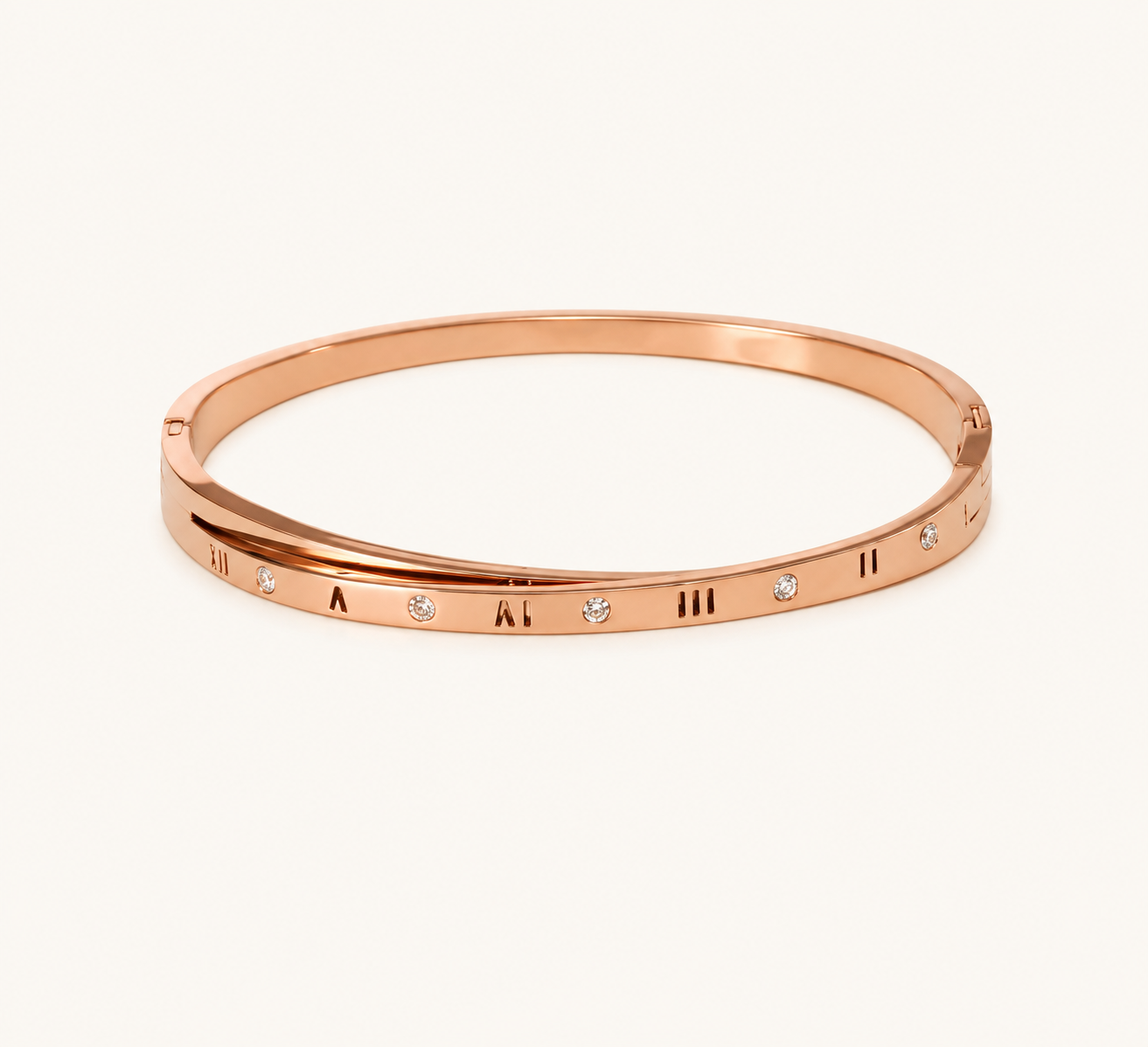 Roman Luxe Rose Bangle