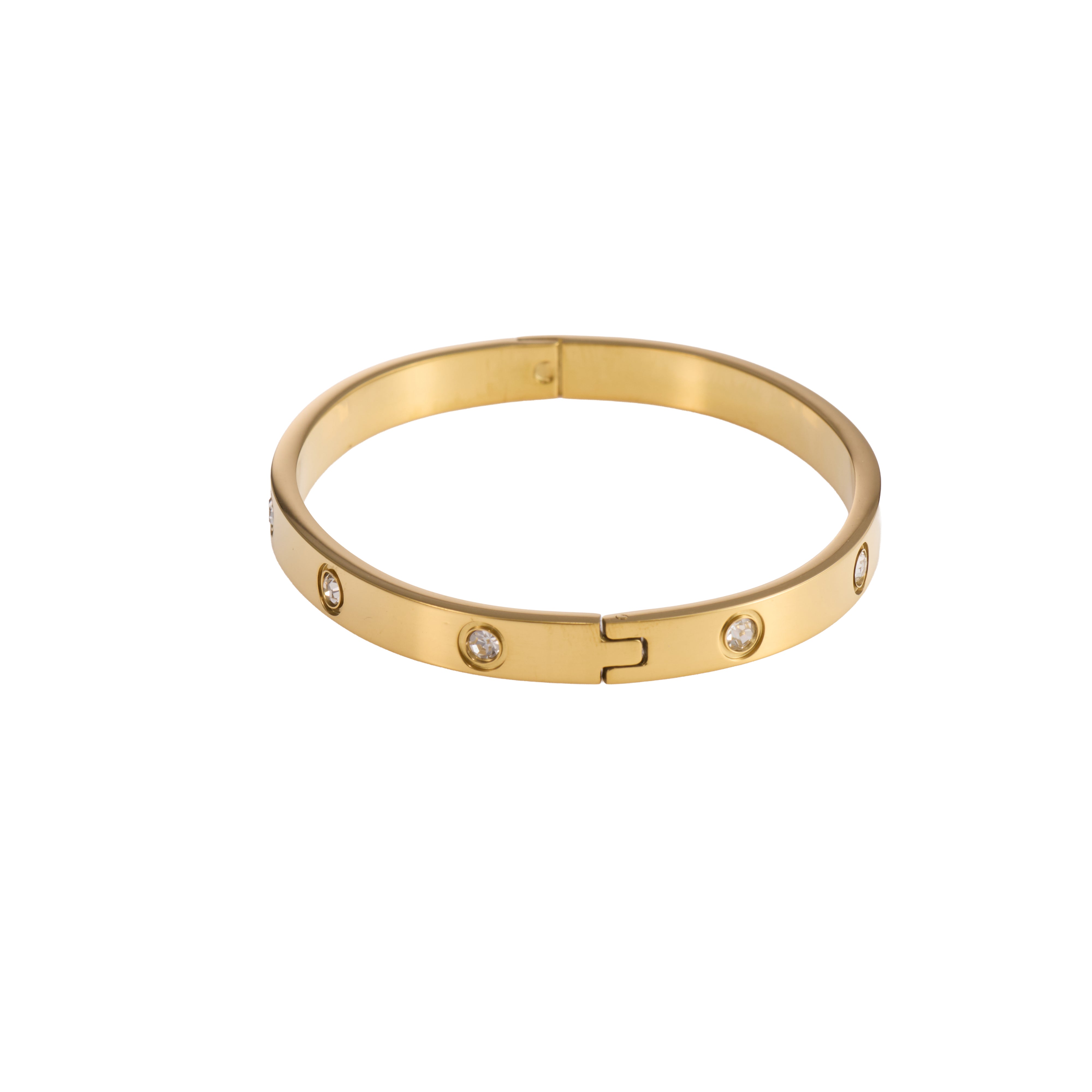 Star & Heart Vintage Bangle