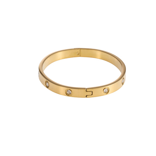 Star & Heart Vintage Bangle