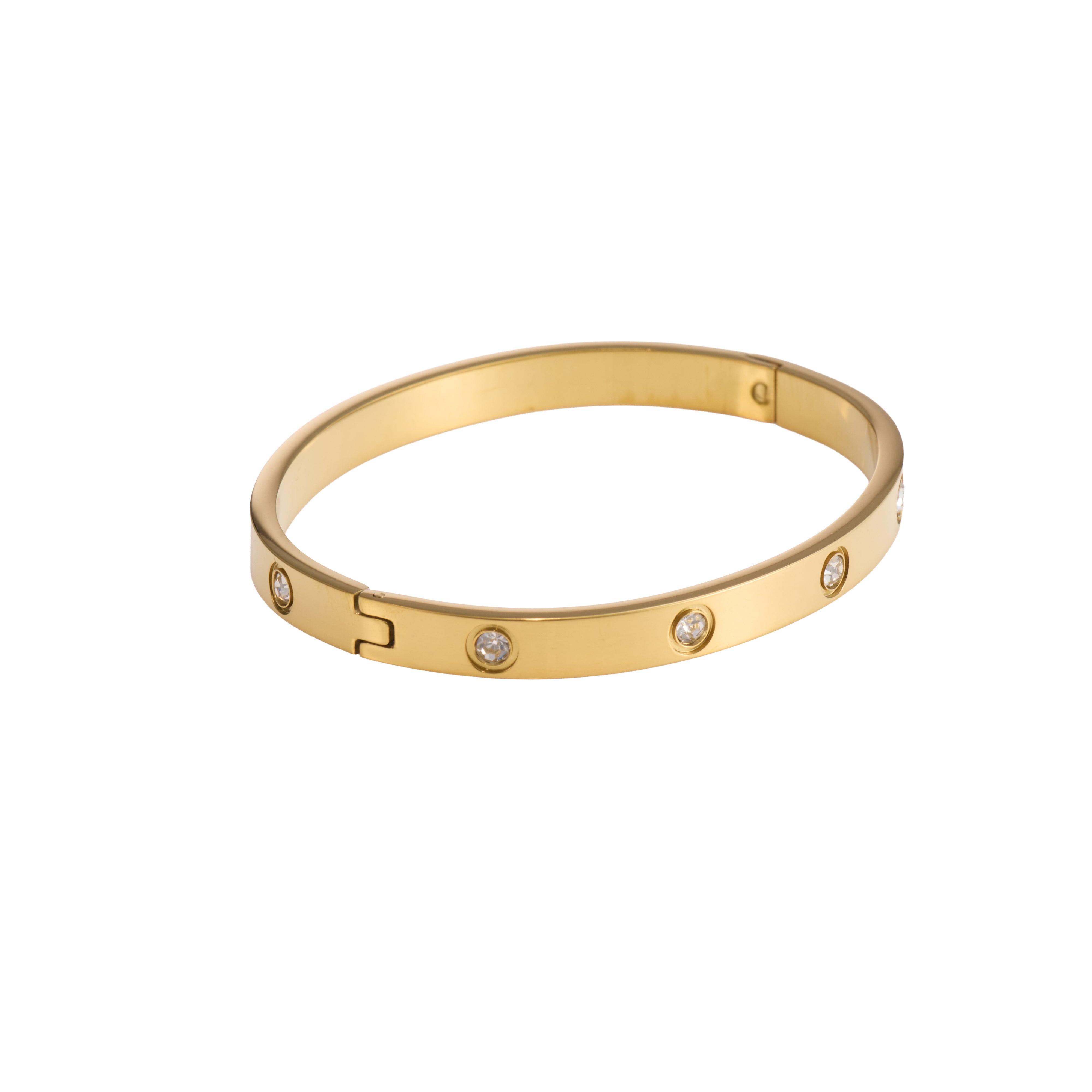 Star & Heart Vintage Bangle
