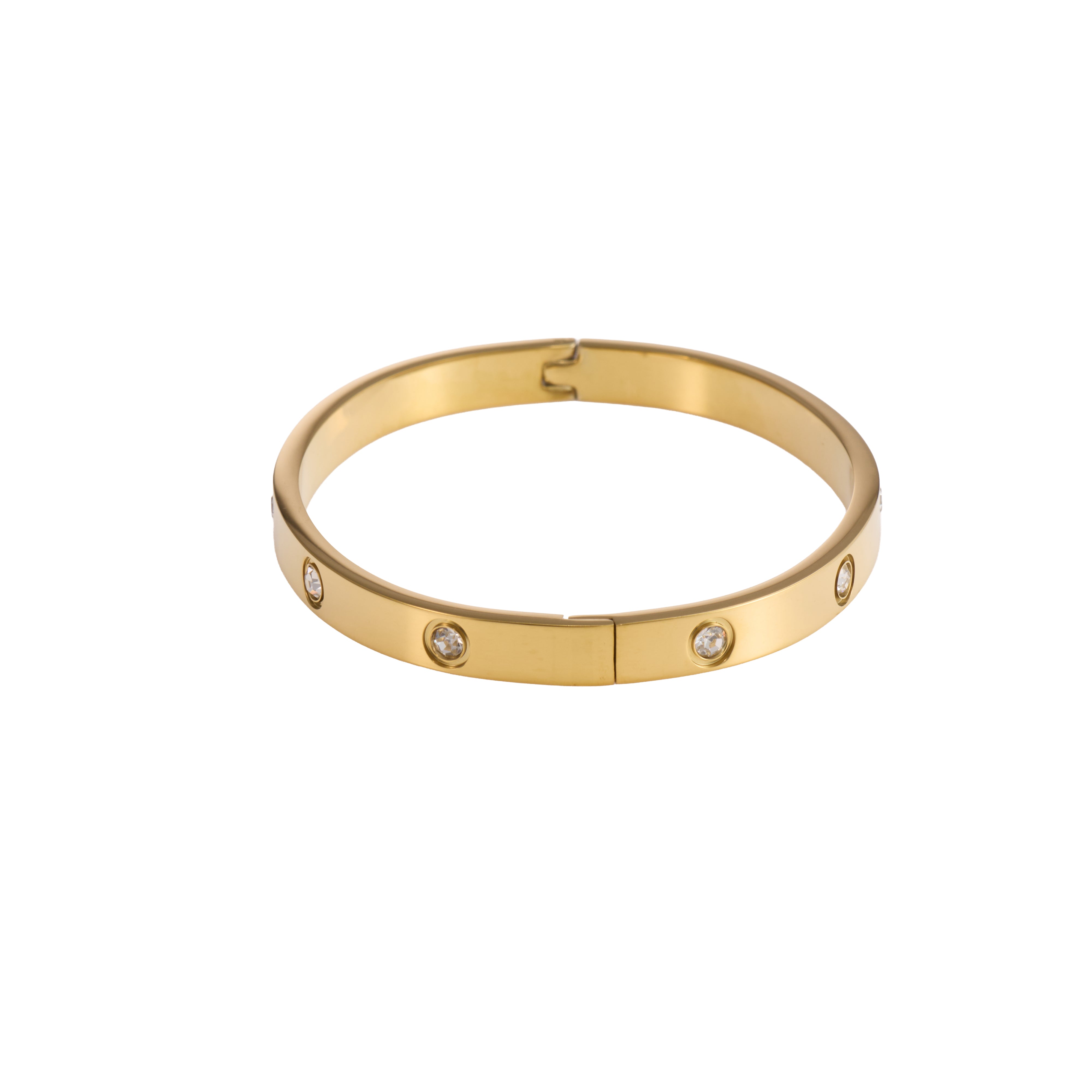 Star & Heart Vintage Bangle