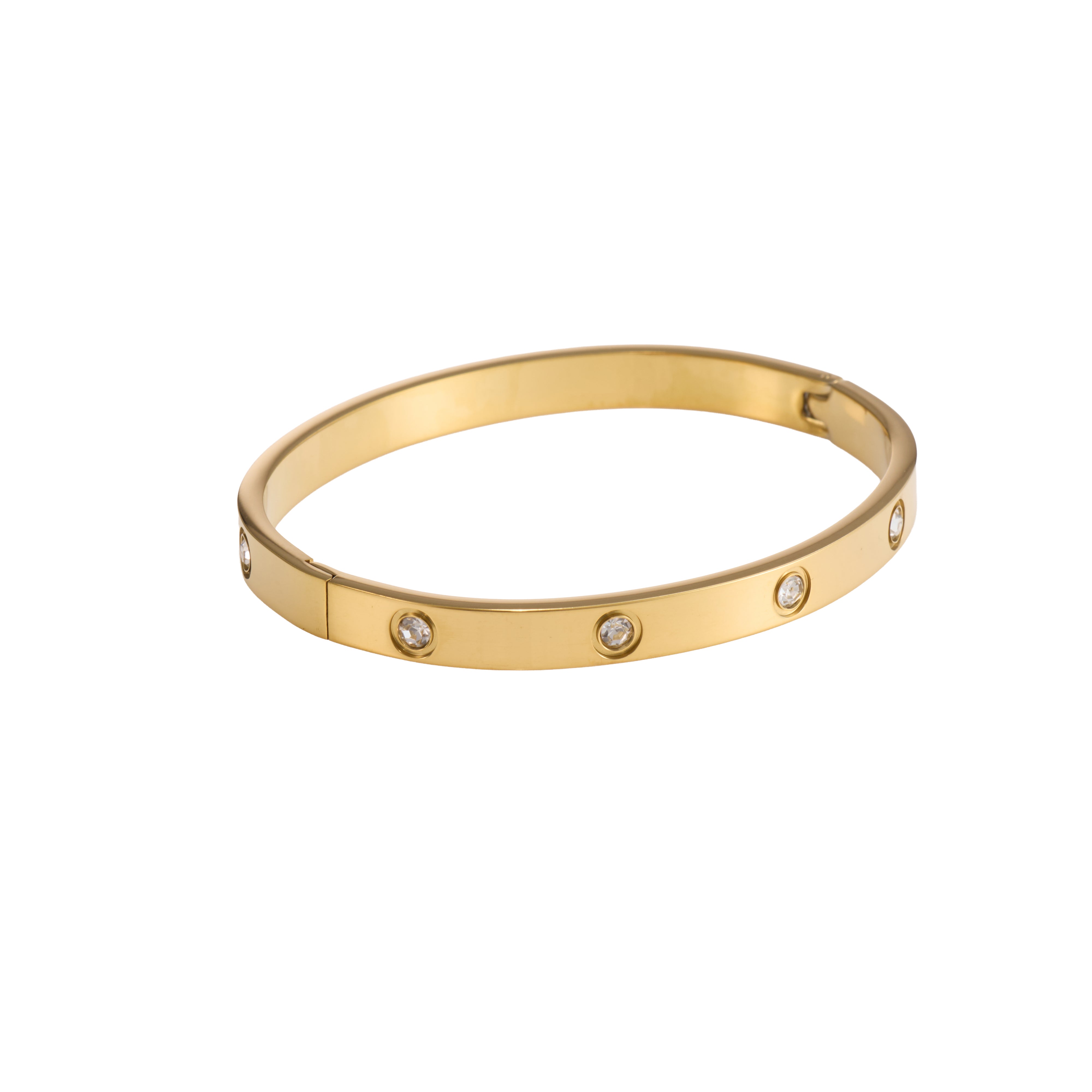 Star & Heart Vintage Bangle