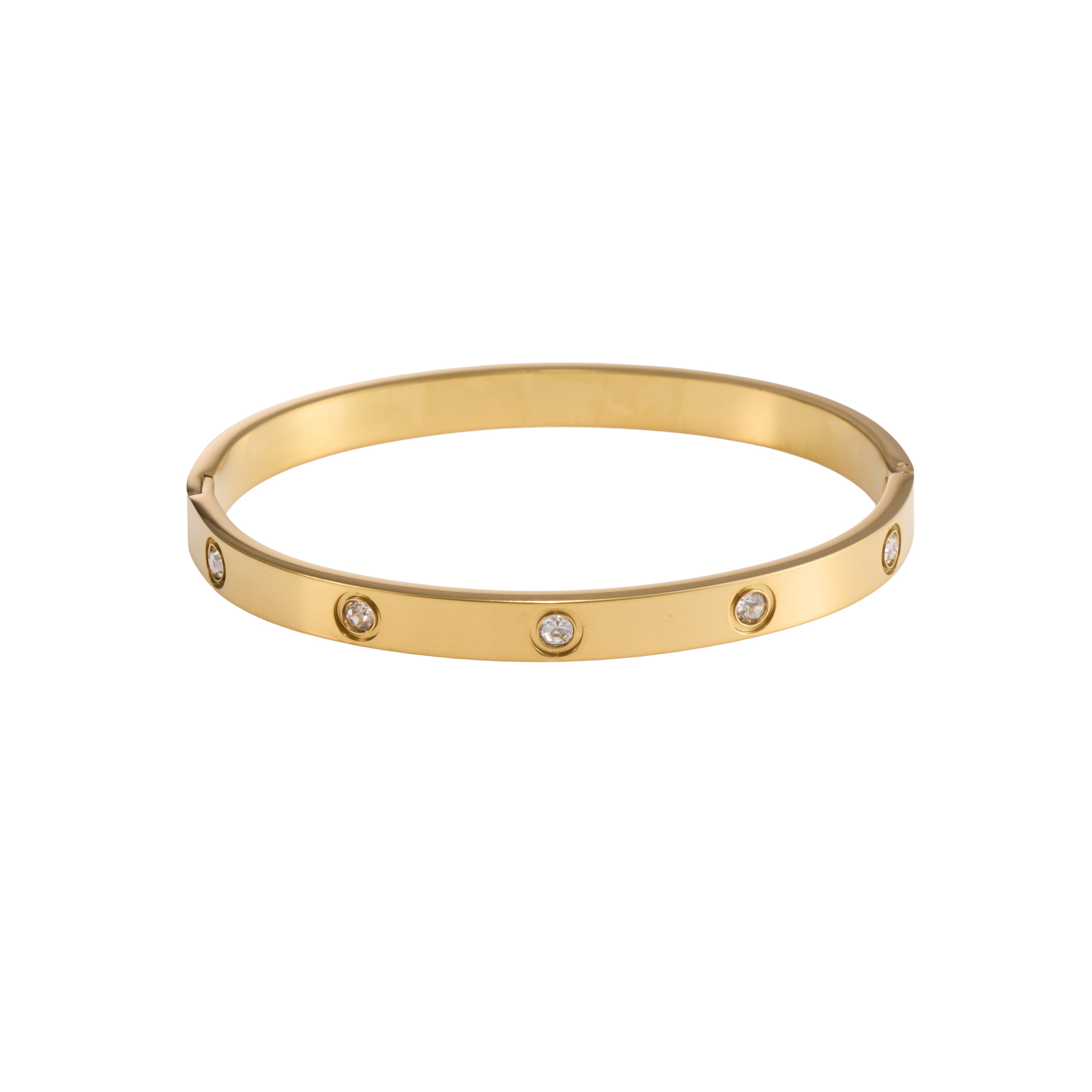 Star & Heart Vintage Bangle