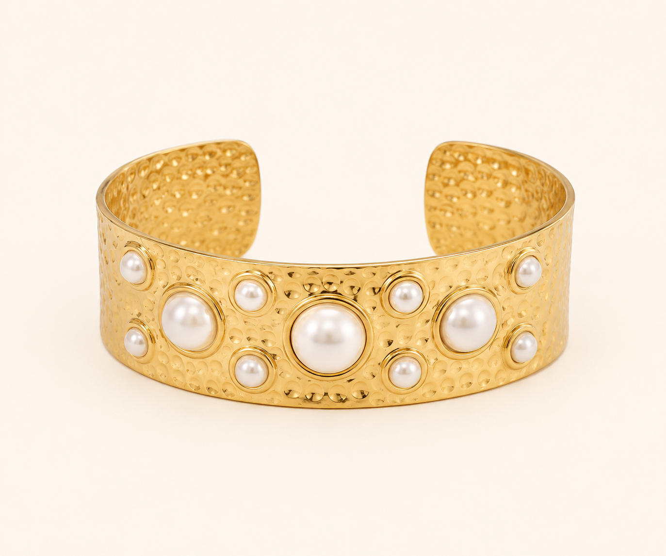 Heavy Metal Vintage Ring Bracelet