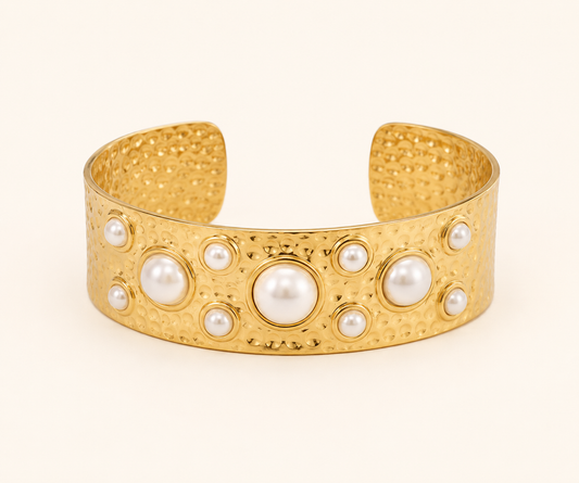 Heavy Metal Vintage Ring Bracelet