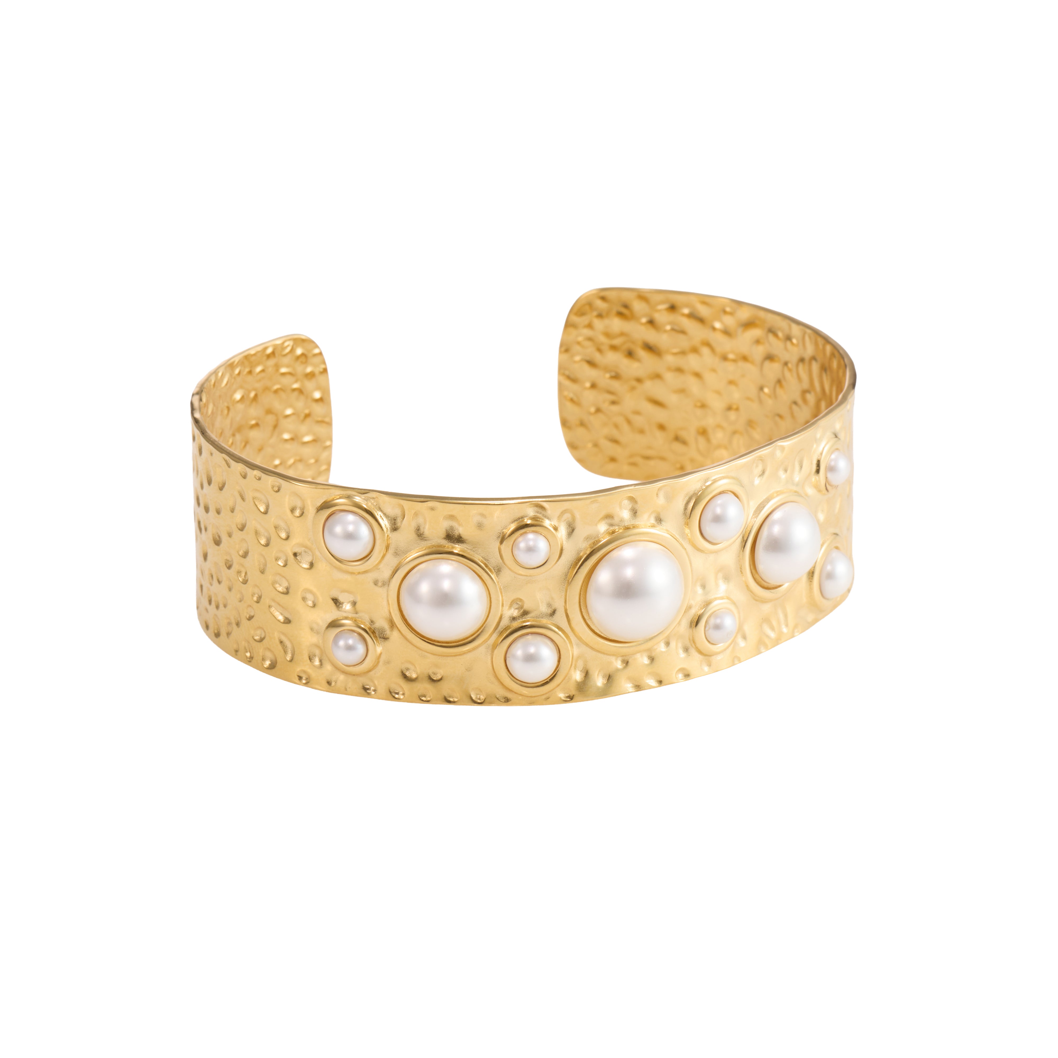 Heavy Metal Vintage Ring Bracelet