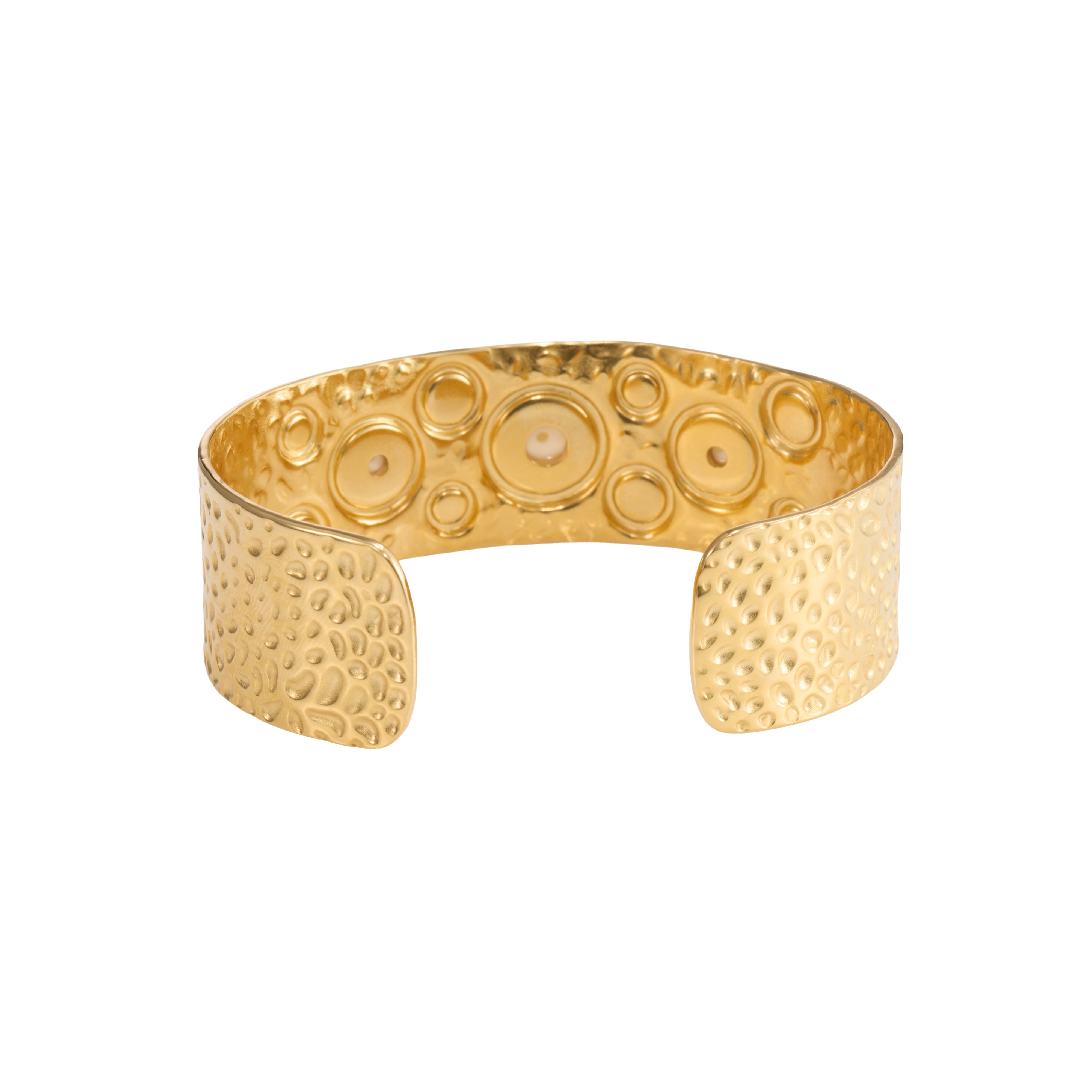 Heavy Metal Vintage Ring Bracelet