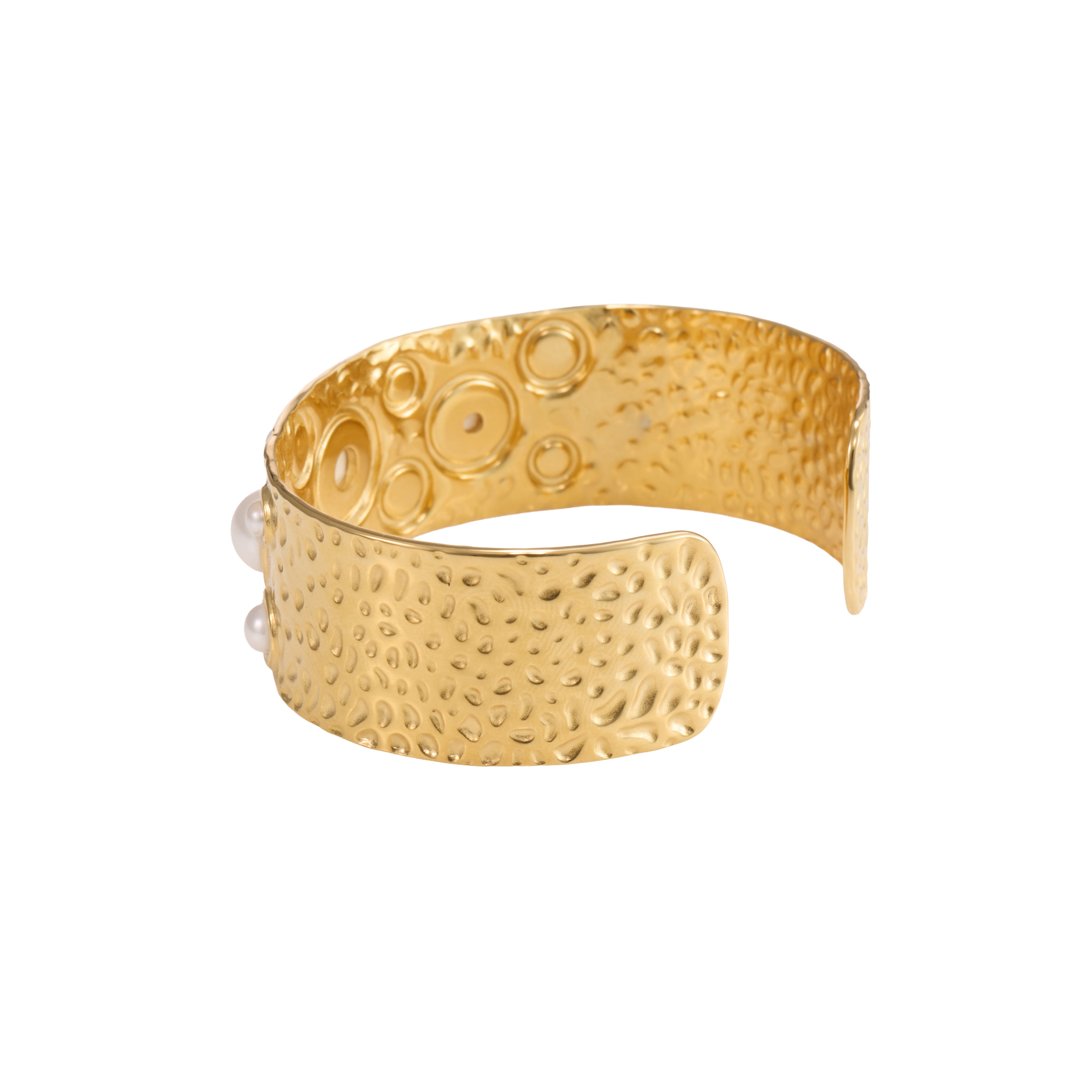 Heavy Metal Vintage Ring Bracelet