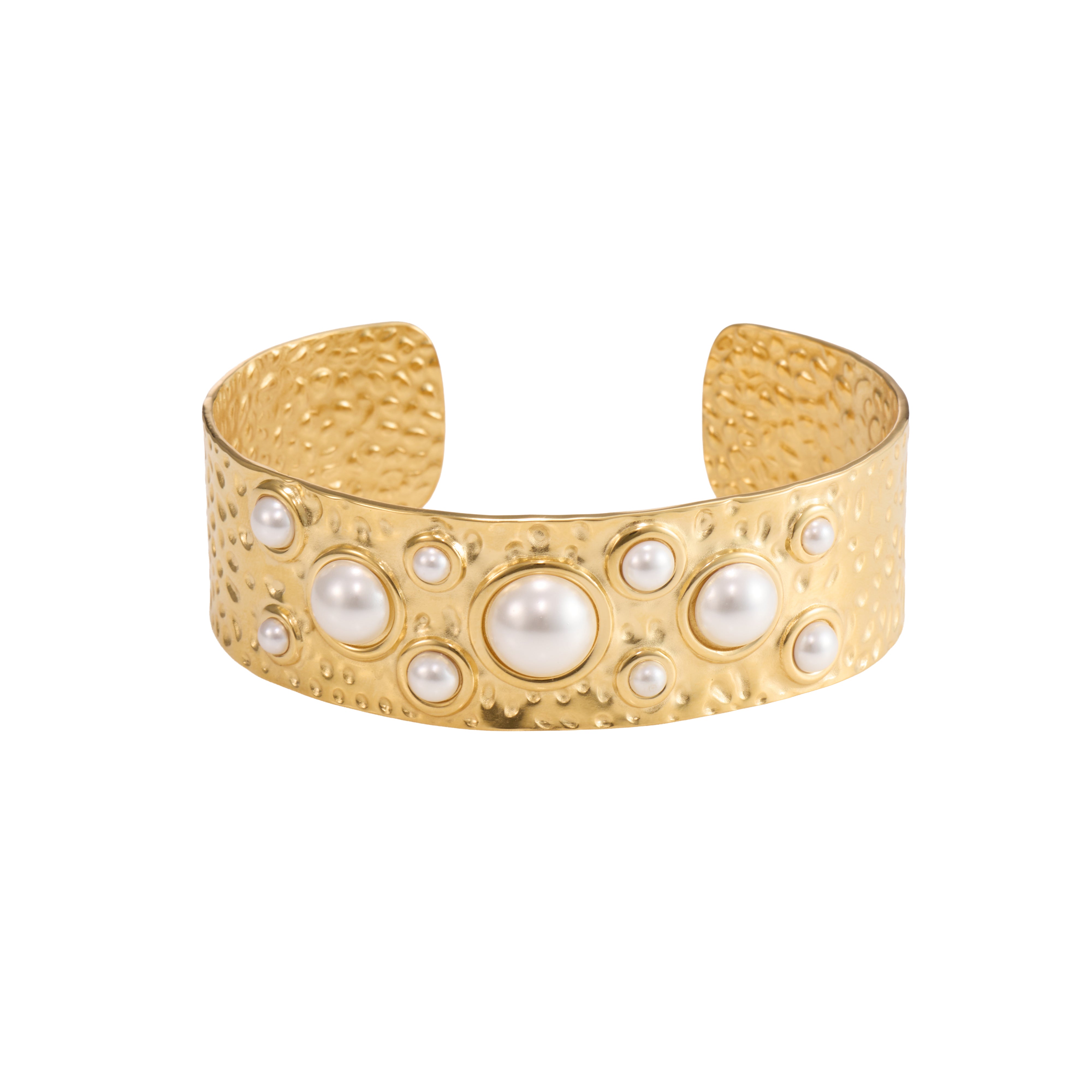 Heavy Metal Vintage Ring Bracelet