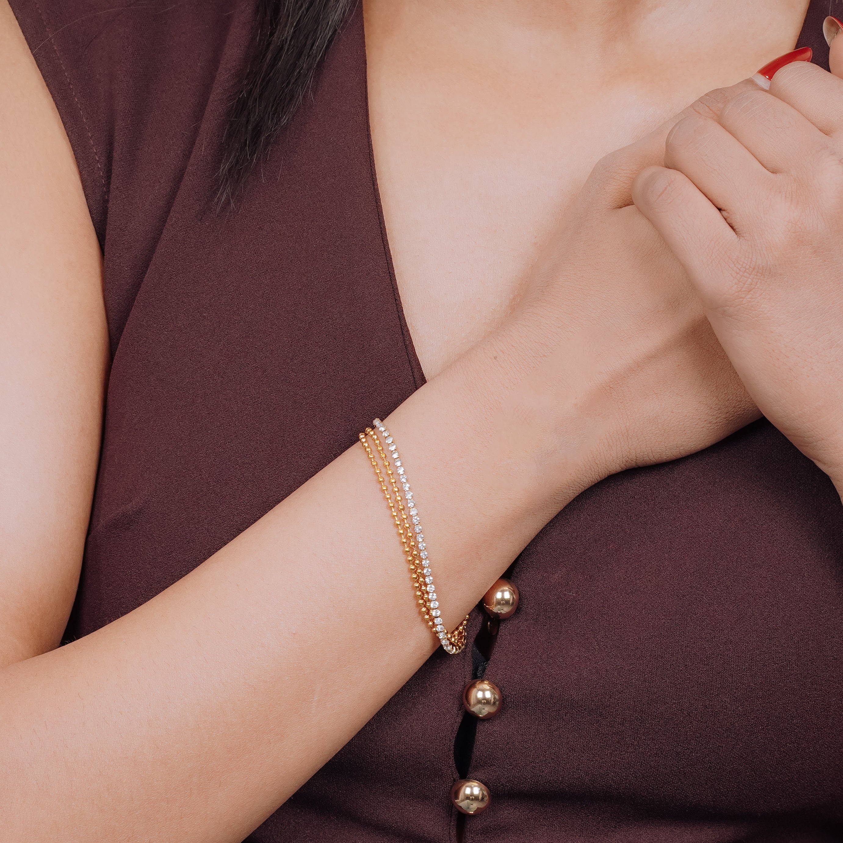 Minimal Geometric Bracelet
