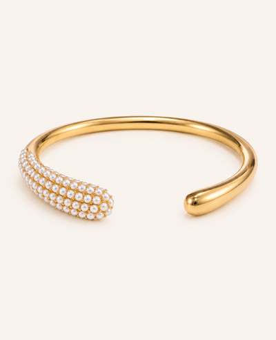 Crystal Circle Luxe Bangle