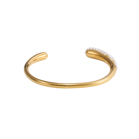 Crystal Circle Luxe Bangle