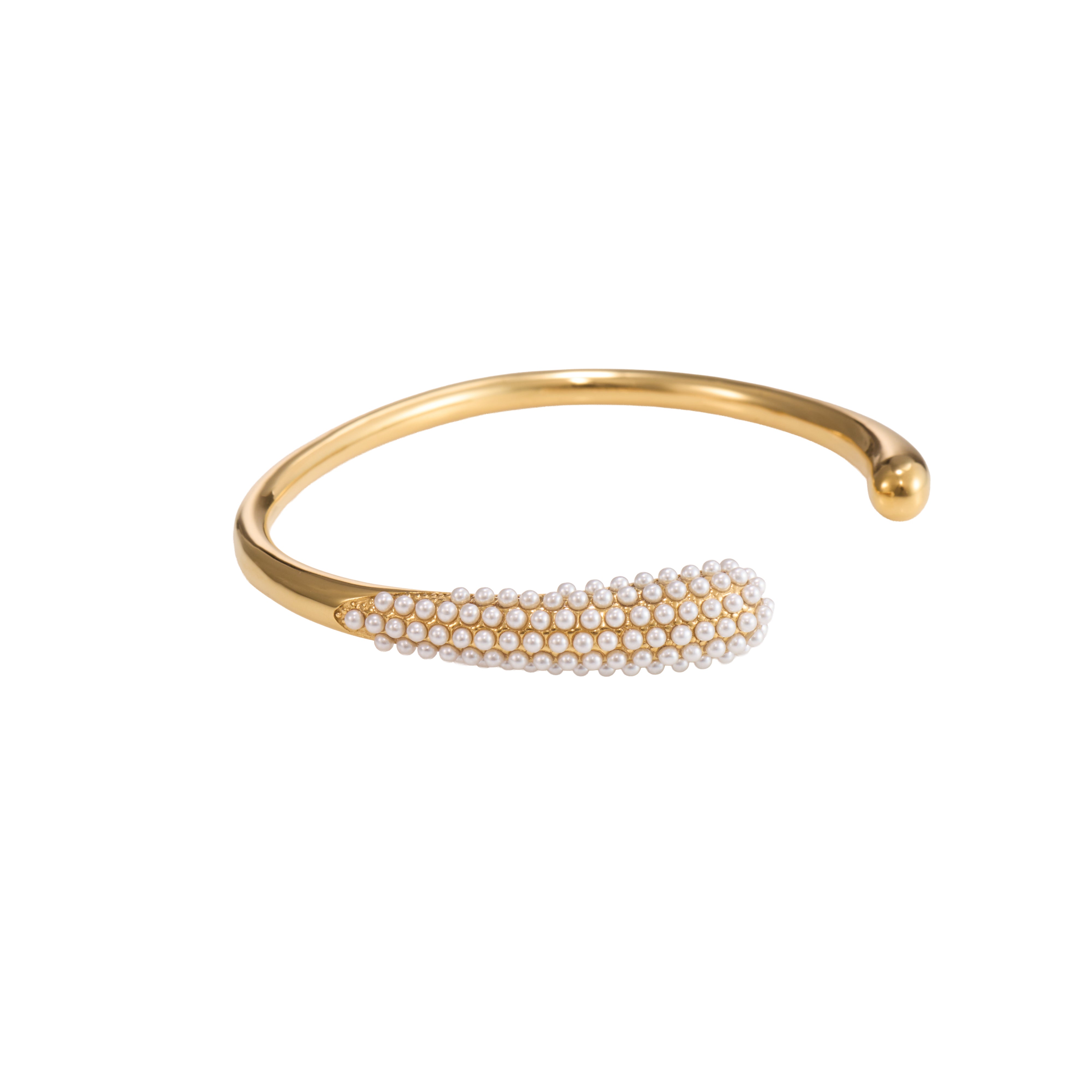Crystal Circle Luxe Bangle