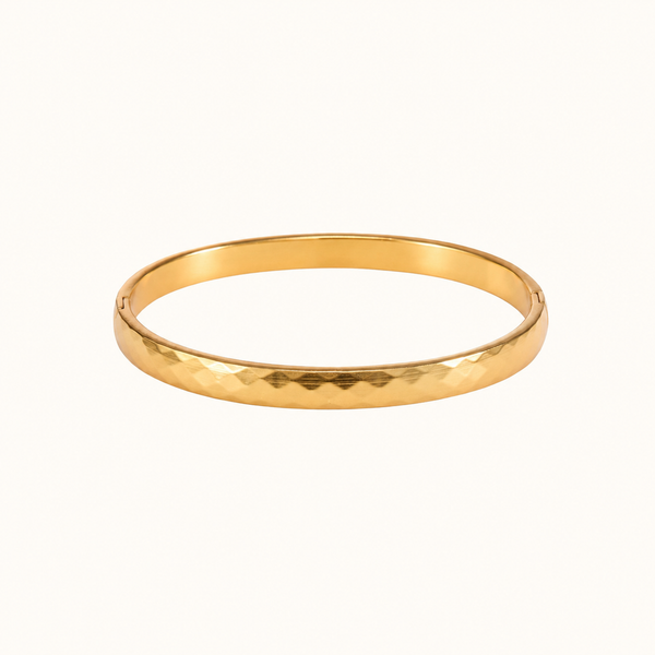 European Hammered Bracelet
