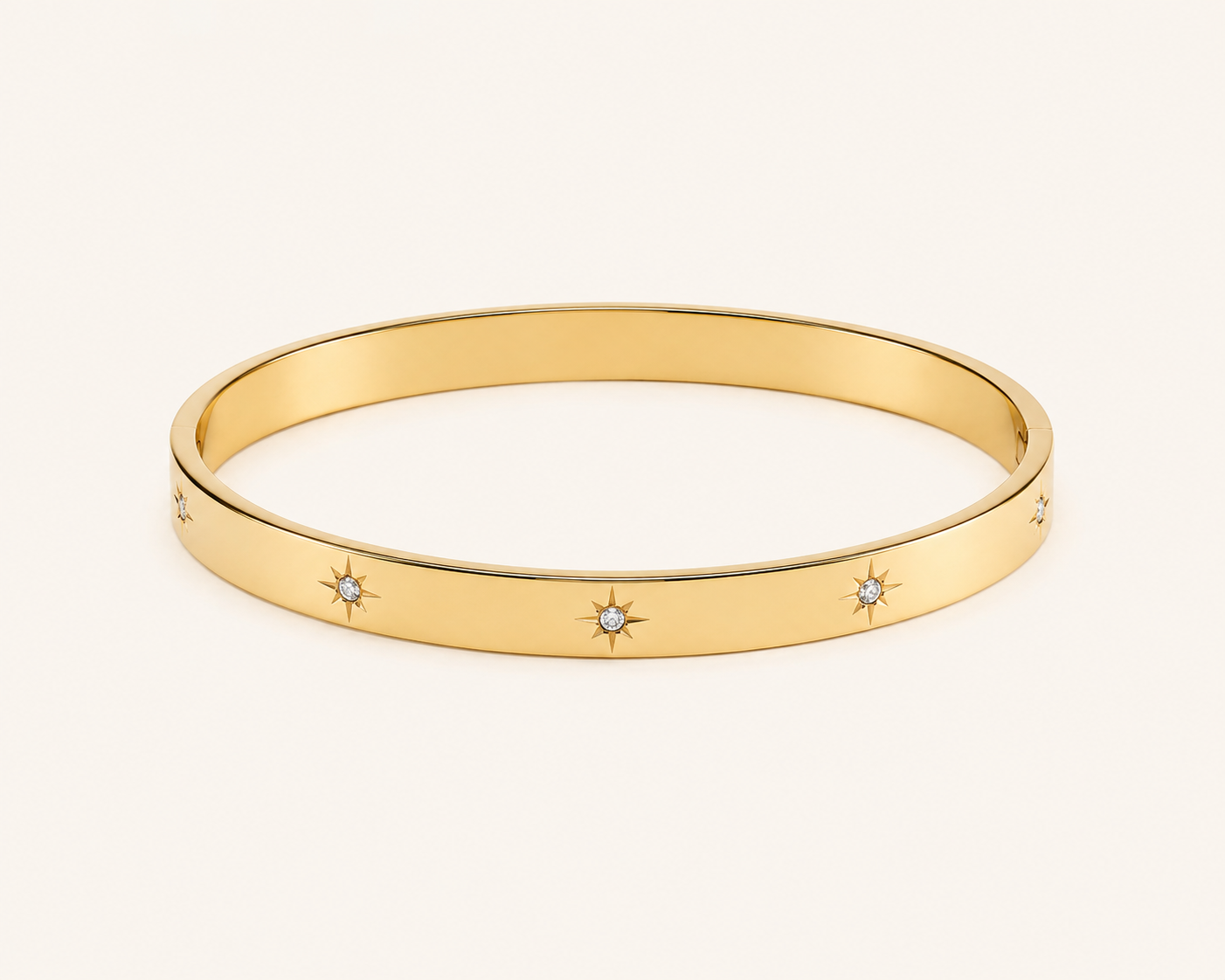 Retro Gold Bangle
