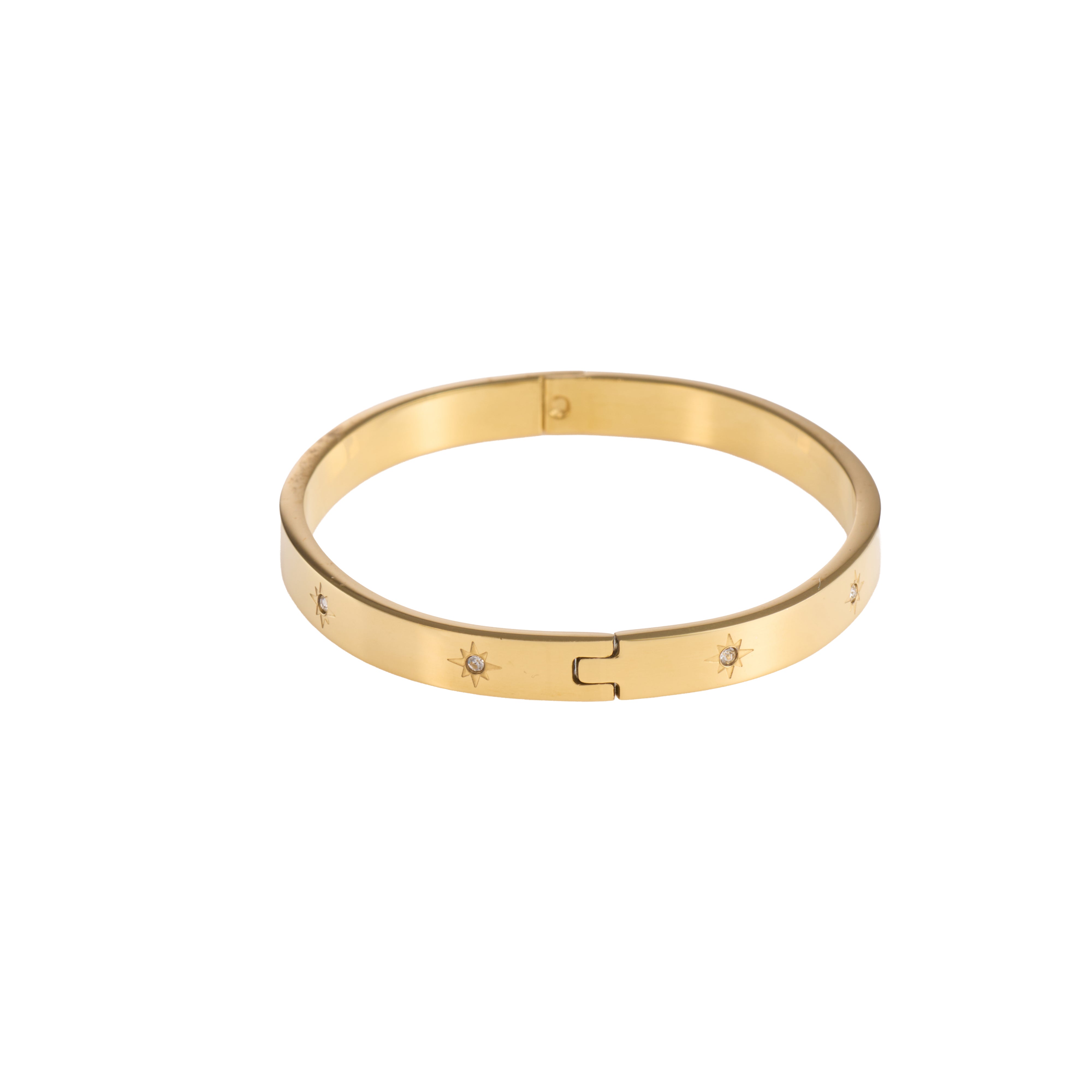Retro Gold Bangle