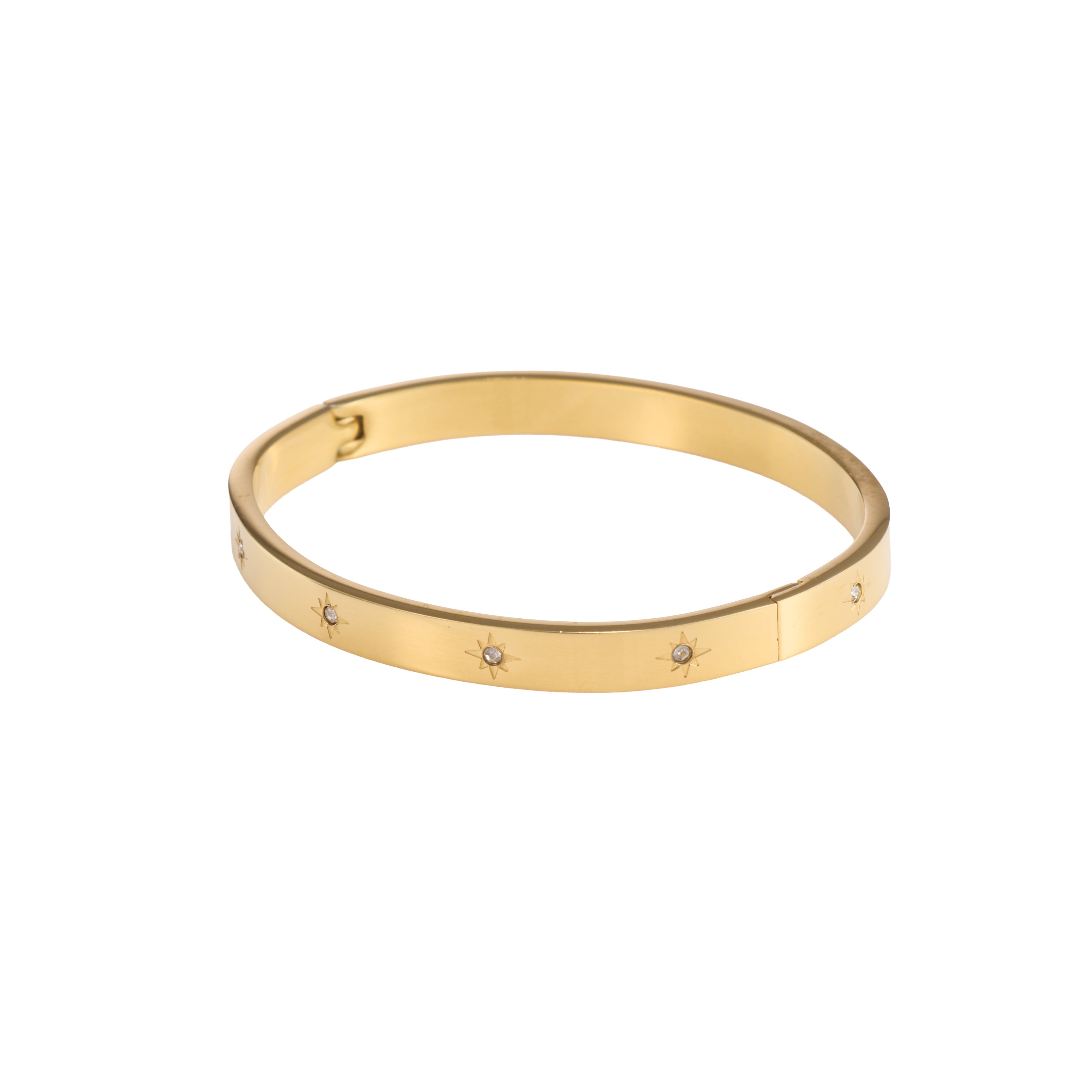 Retro Gold Bangle