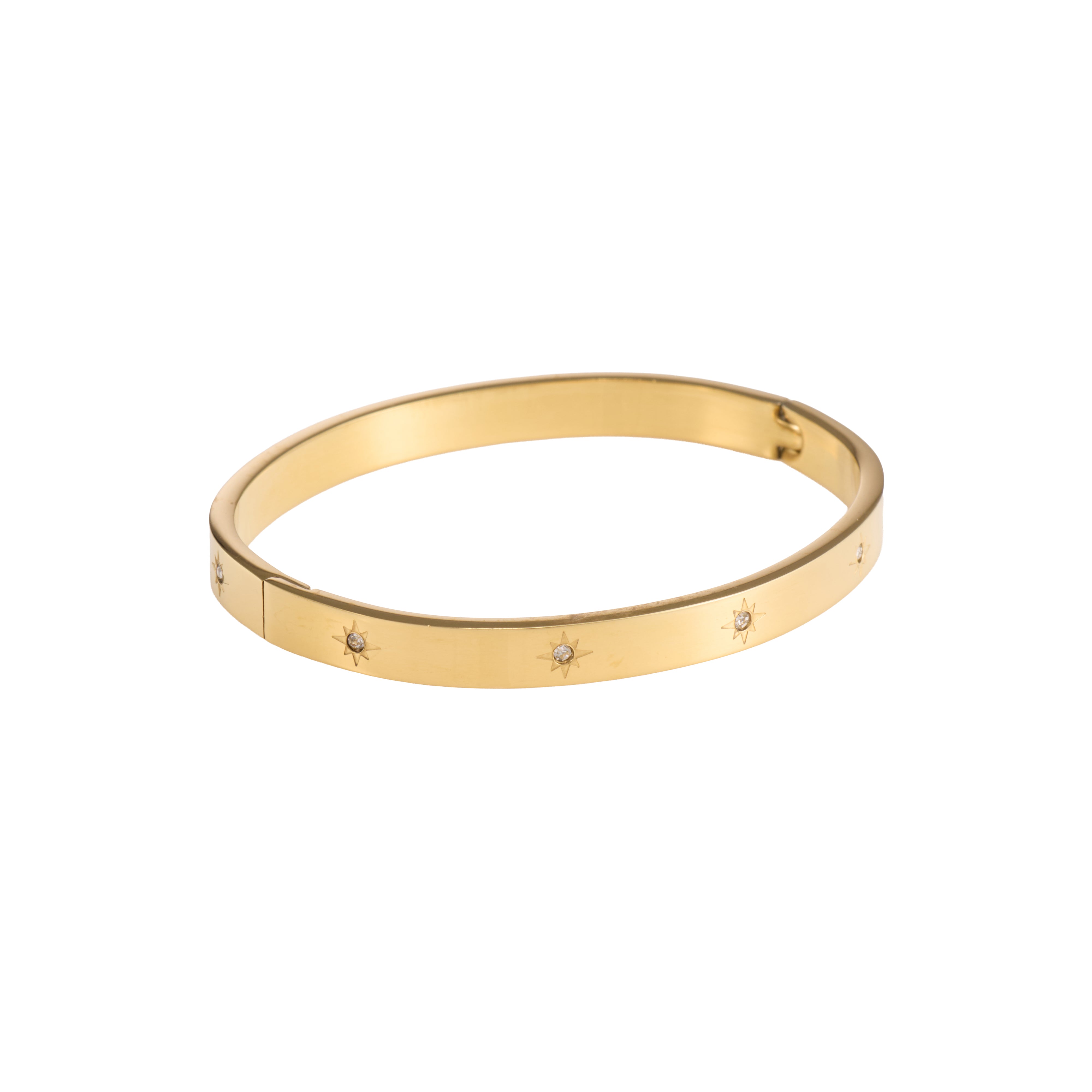 Retro Gold Bangle