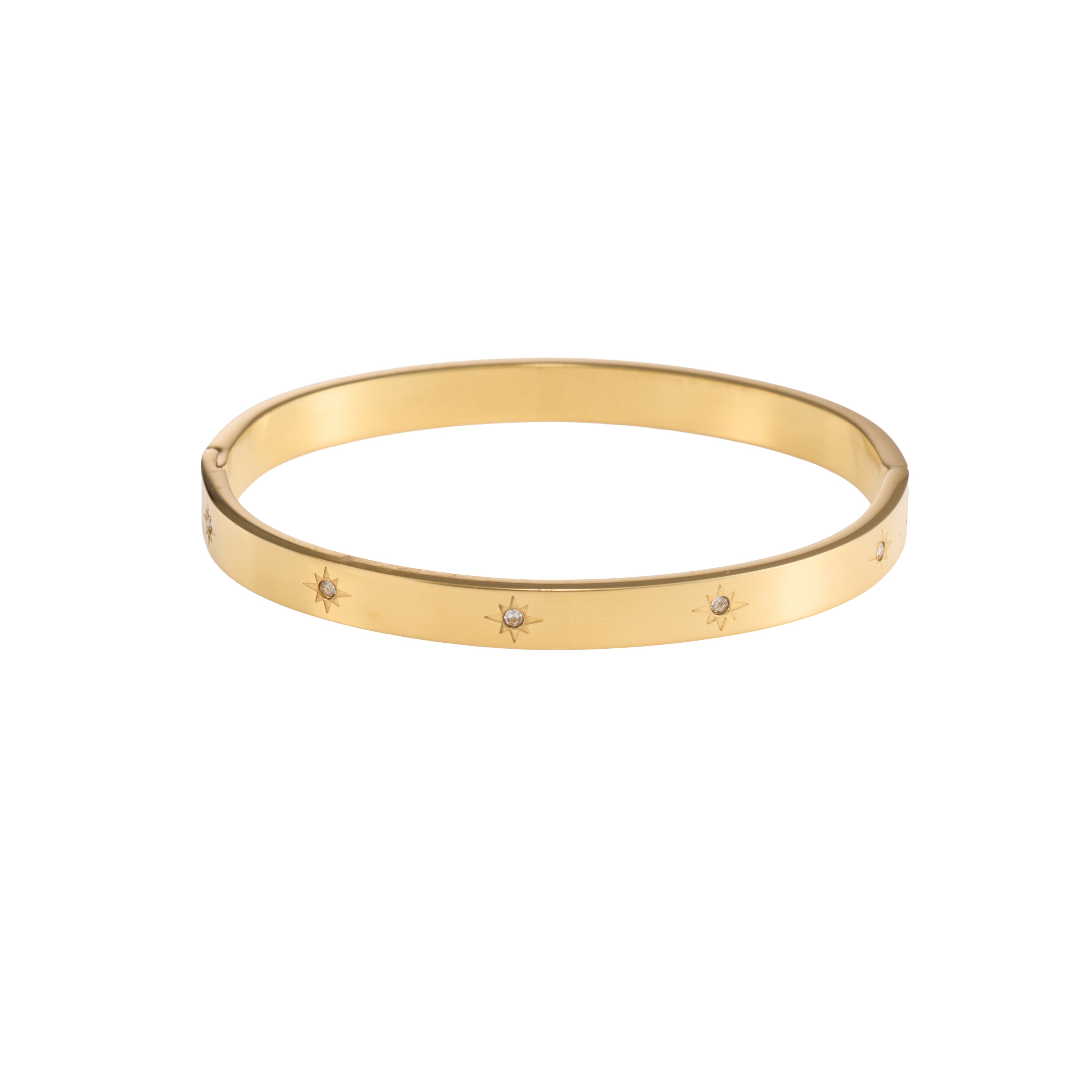 Retro Gold Bangle