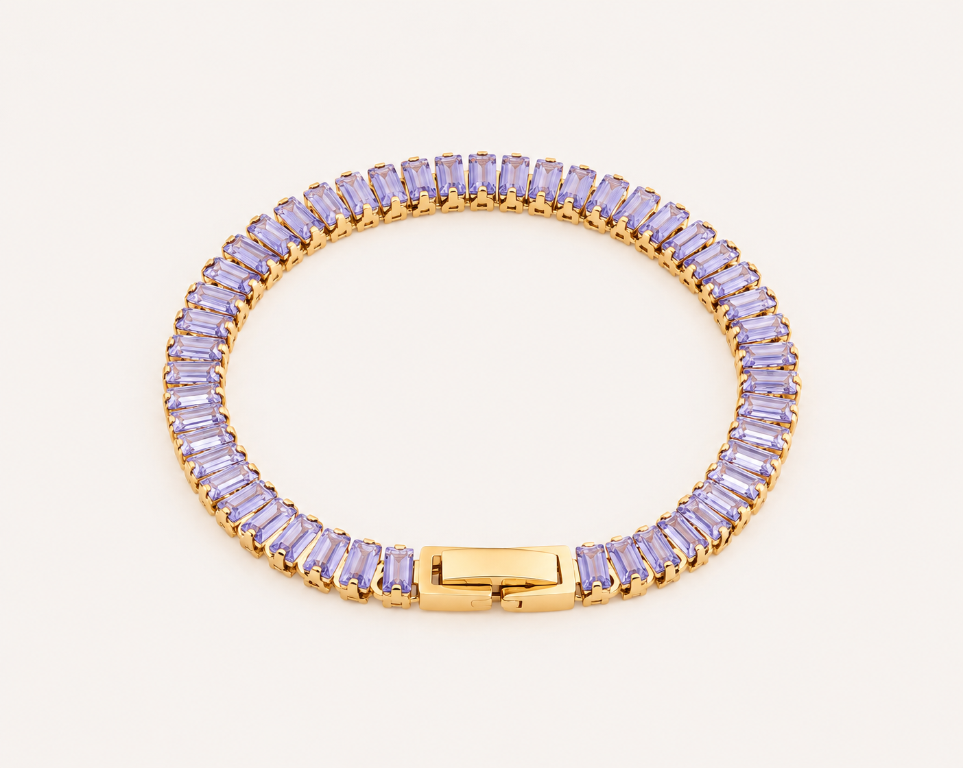 Geometric Gold Bracelet