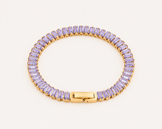 Geometric Gold Bracelet