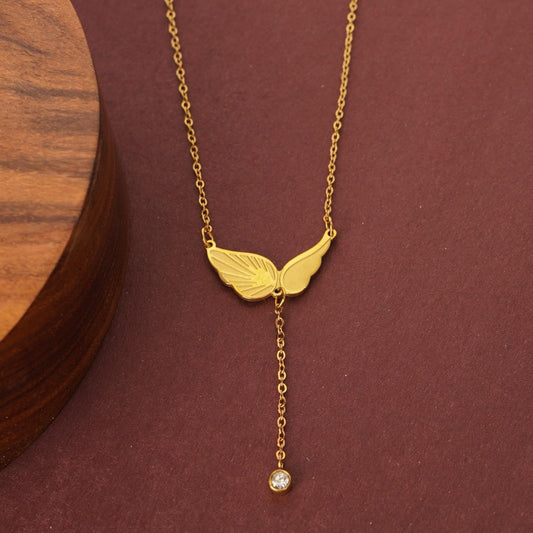 Rakhi Gift Hamper Golden Feather Wings