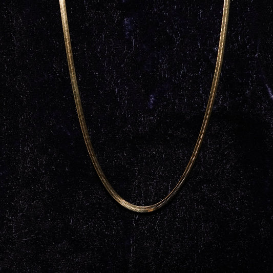 Solara Gold Layered Chain Necklace for Women – Waterproof 18K Gold Plated Jewelry