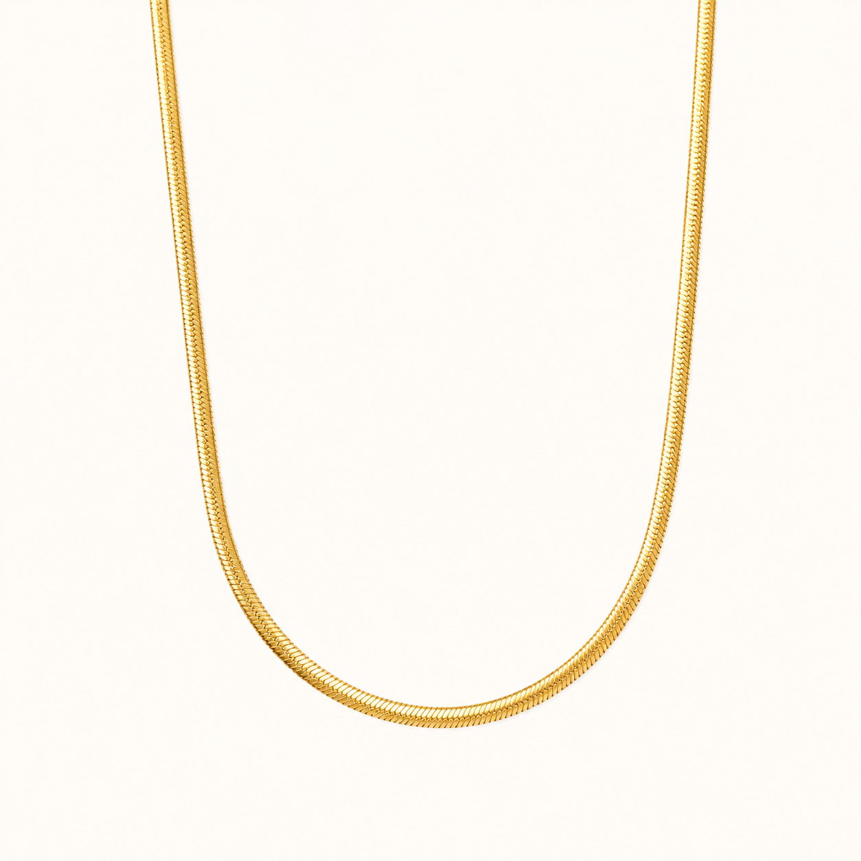 Solara Gold Layered Chain Necklace for Men's & Women