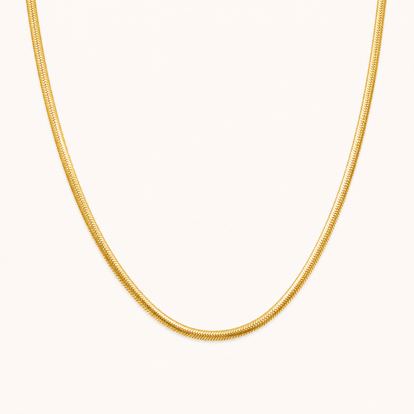 Solara Gold Layered Chain Necklace Premium Design for  Women & Men's