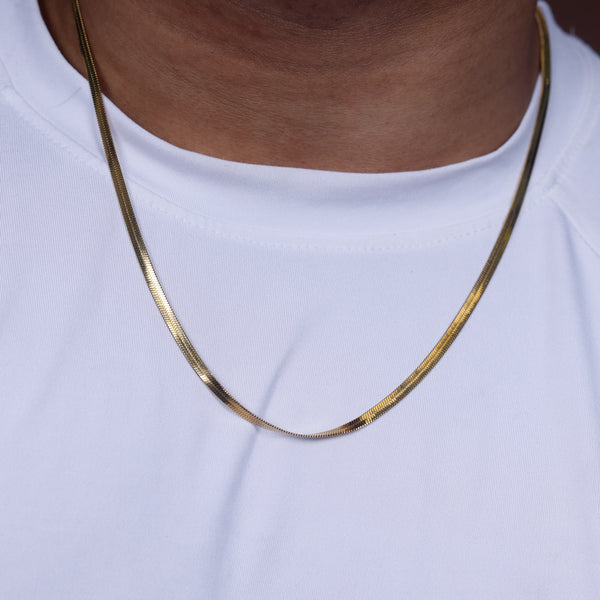 Solara Gold Layered Chain Necklace Premium Design for  Women & Men's