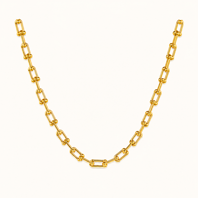 Luxury Paperclip Gold Chain