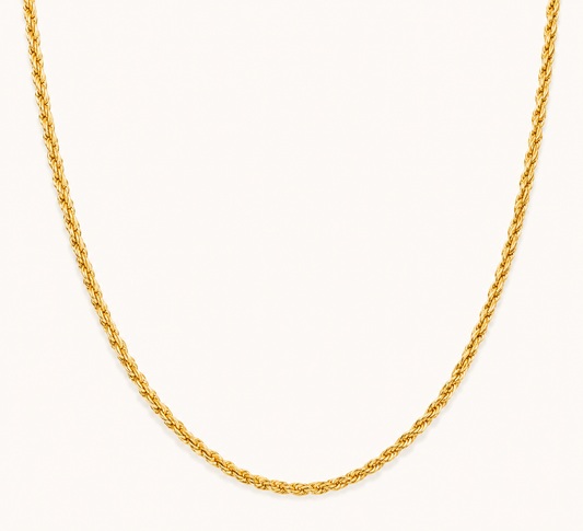Retro Twist Geometric Chain