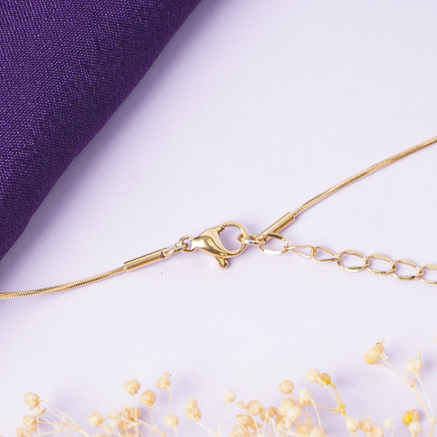 Elegant Gold Snake Chain