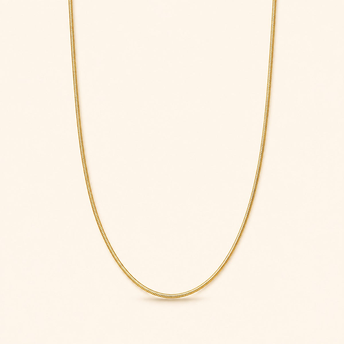 Elegant Gold Snake Chain