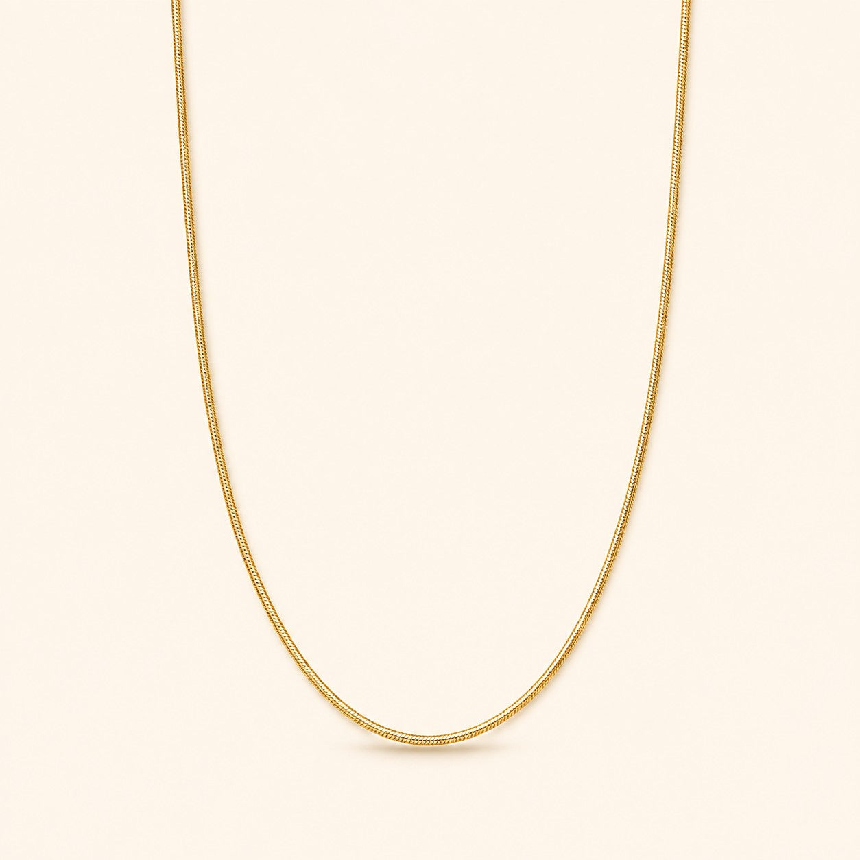 Elegant Gold Snake Chain