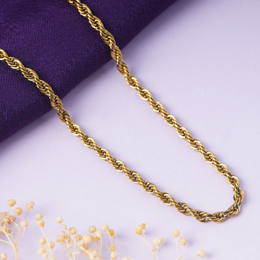 Premium Gold Rope Chain