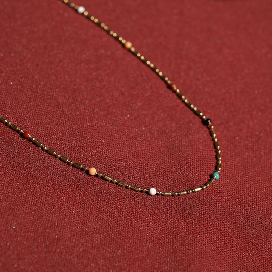 Lunaria Double Ring Chain