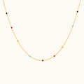 Lunaria Double Ring Chain