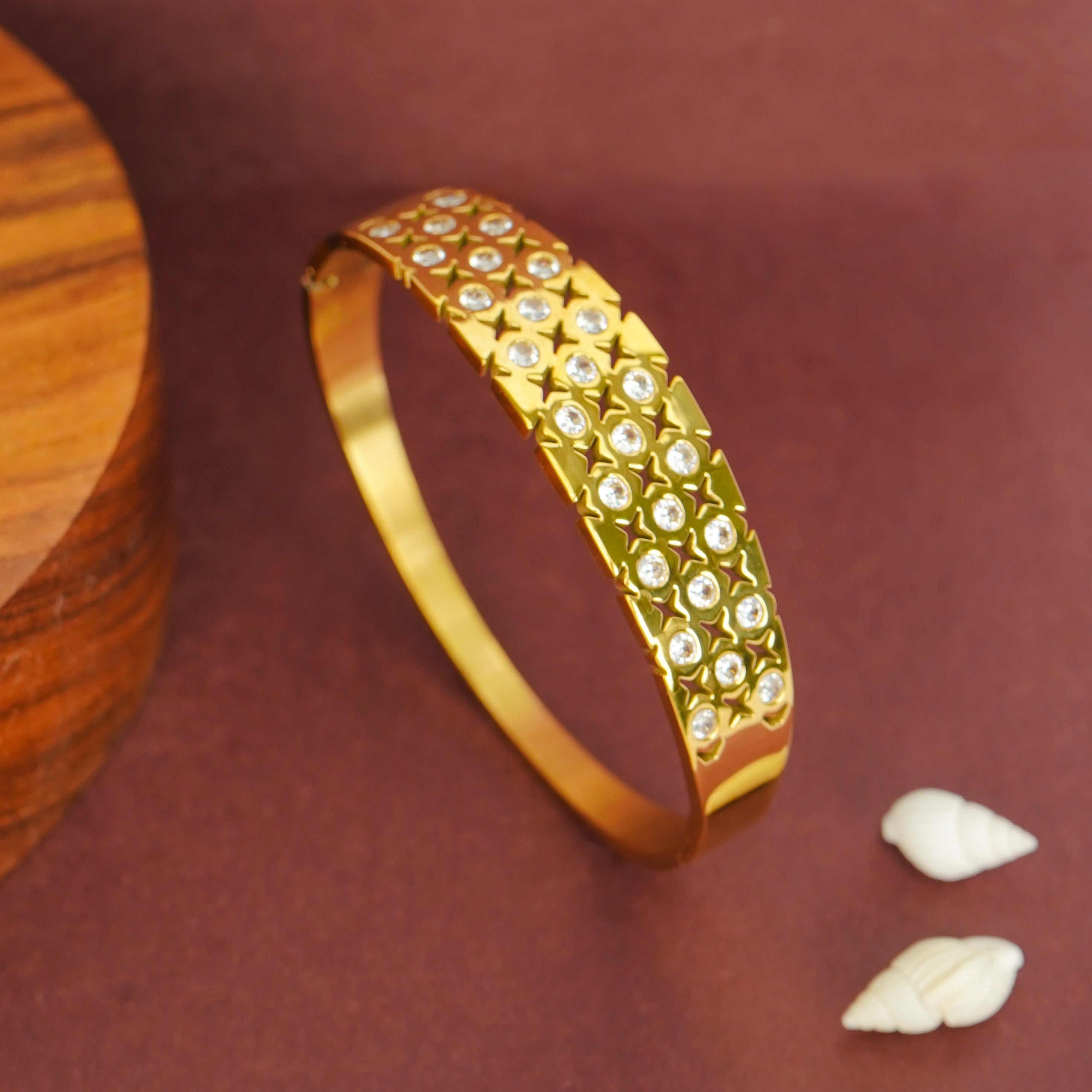 Gilded Mosaic Bangle