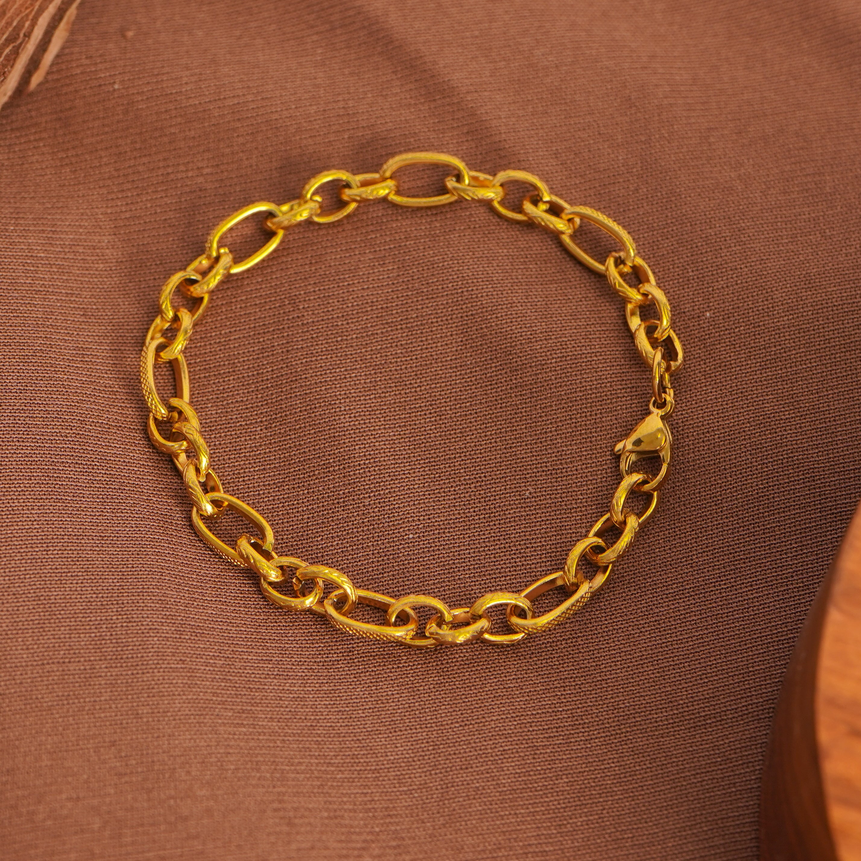 Golden Grace Link Bracelet
