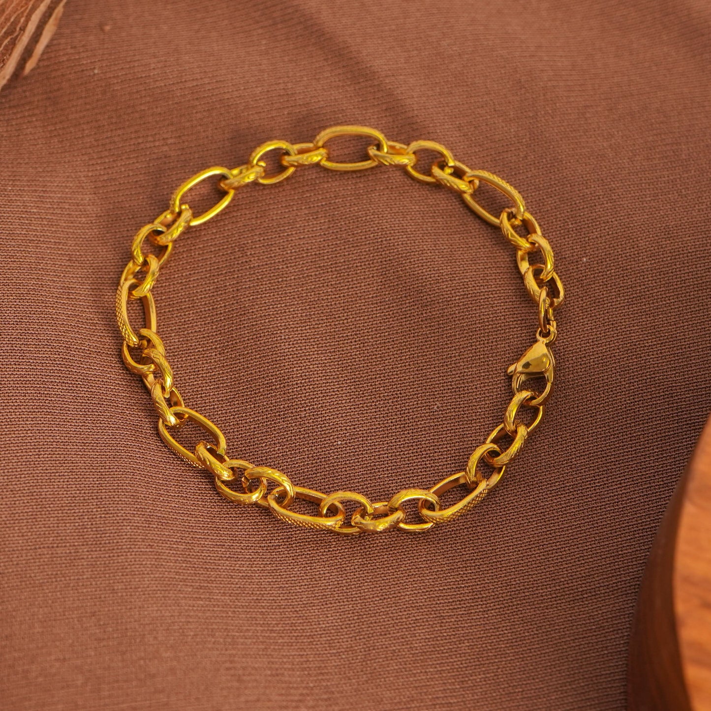 Golden Grace Link Bracelet