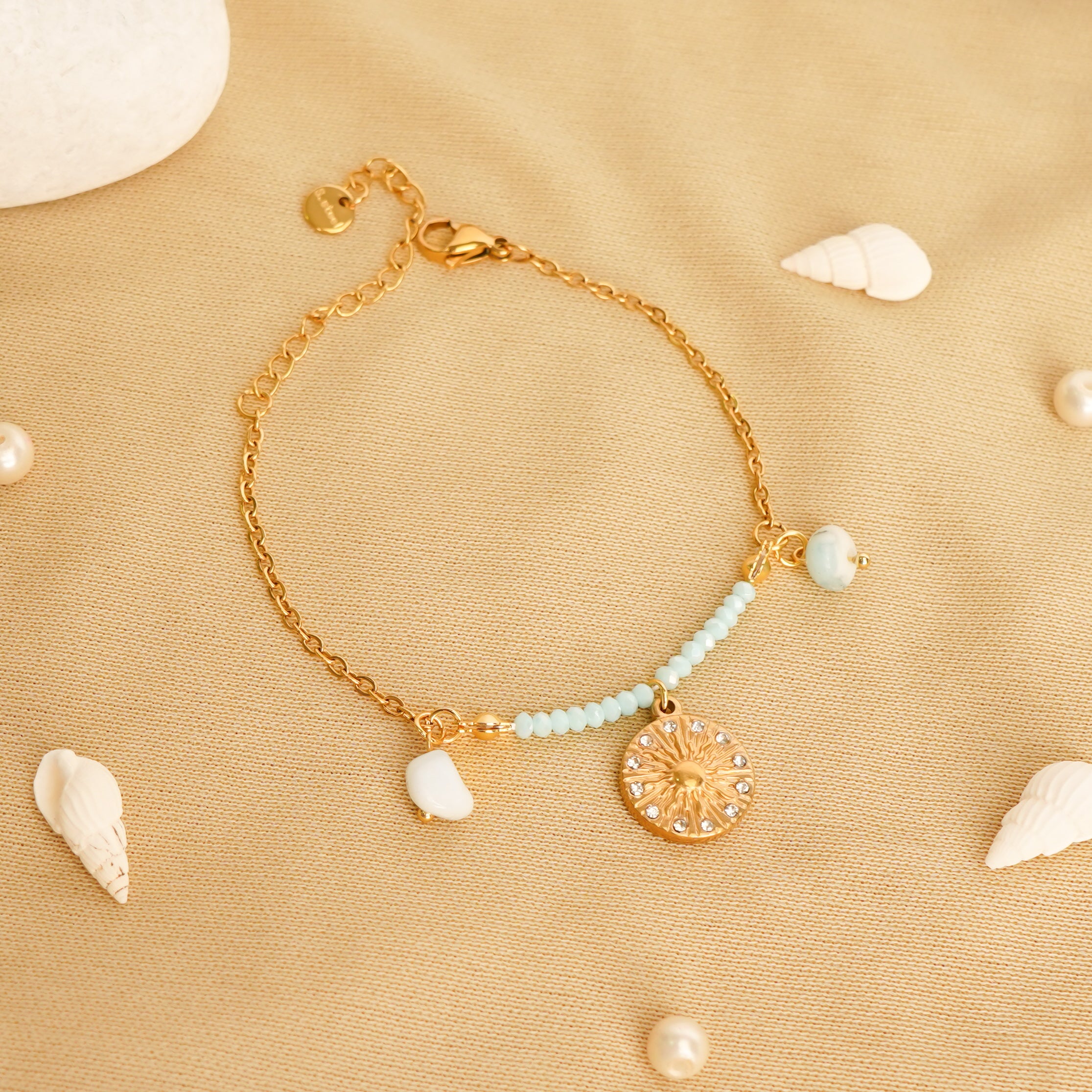 Radiant Serenity Charm Bracelet
